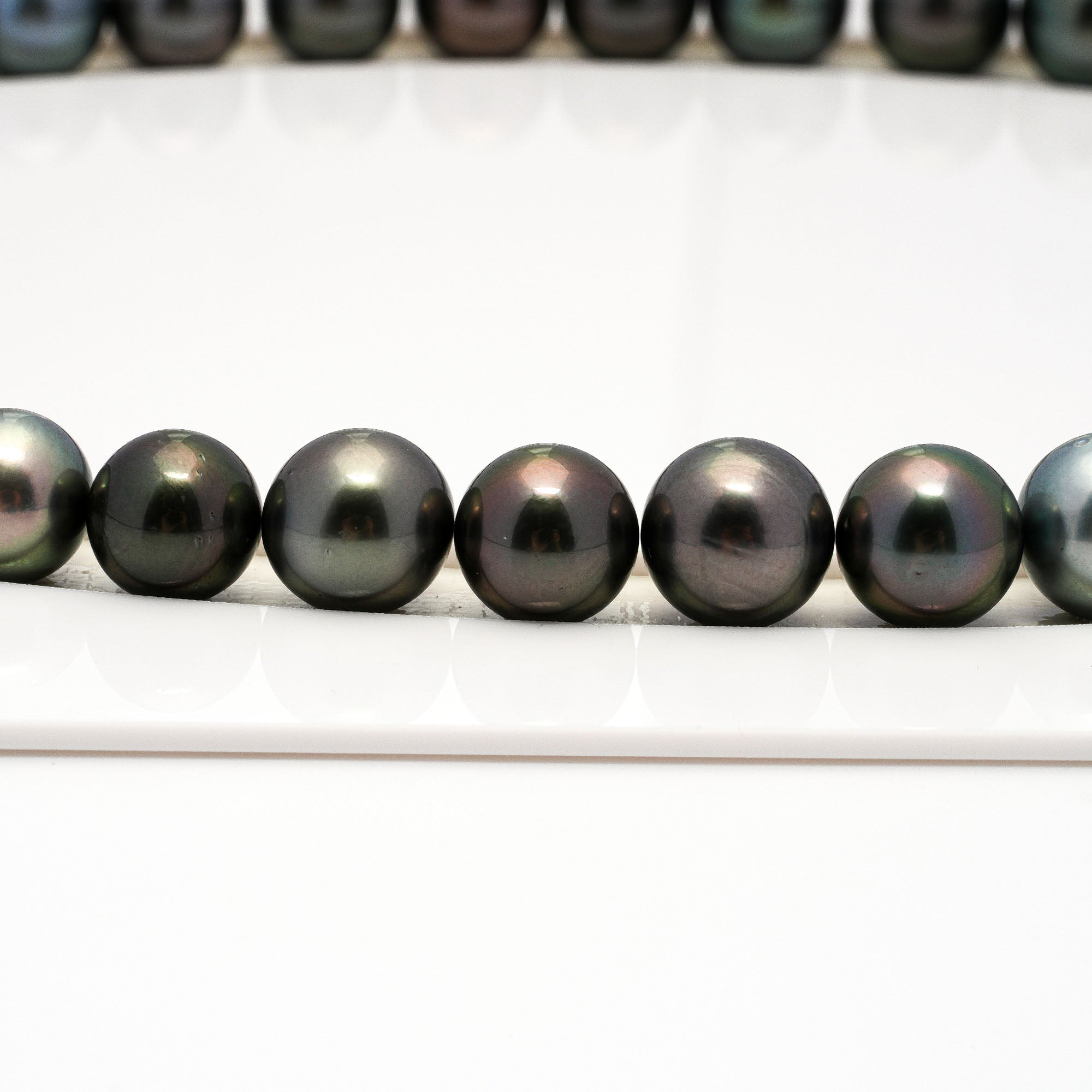 44pcs Multicolor 7-11mm - RSR AA/AAA Quality Tahitian Pearl Necklace NL1213 A87