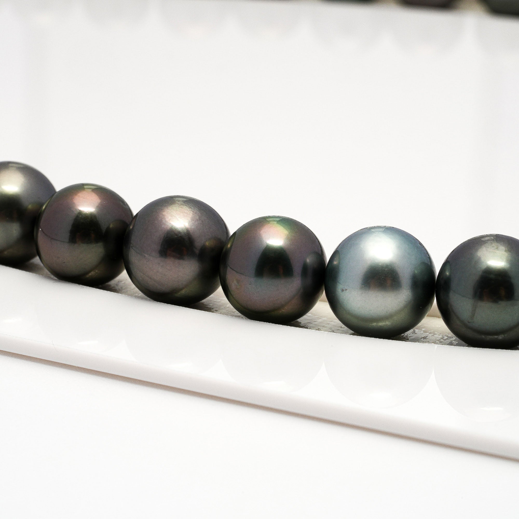 44pcs Multicolor 7-11mm - RSR AA/AAA Quality Tahitian Pearl Necklace NL1213 A87