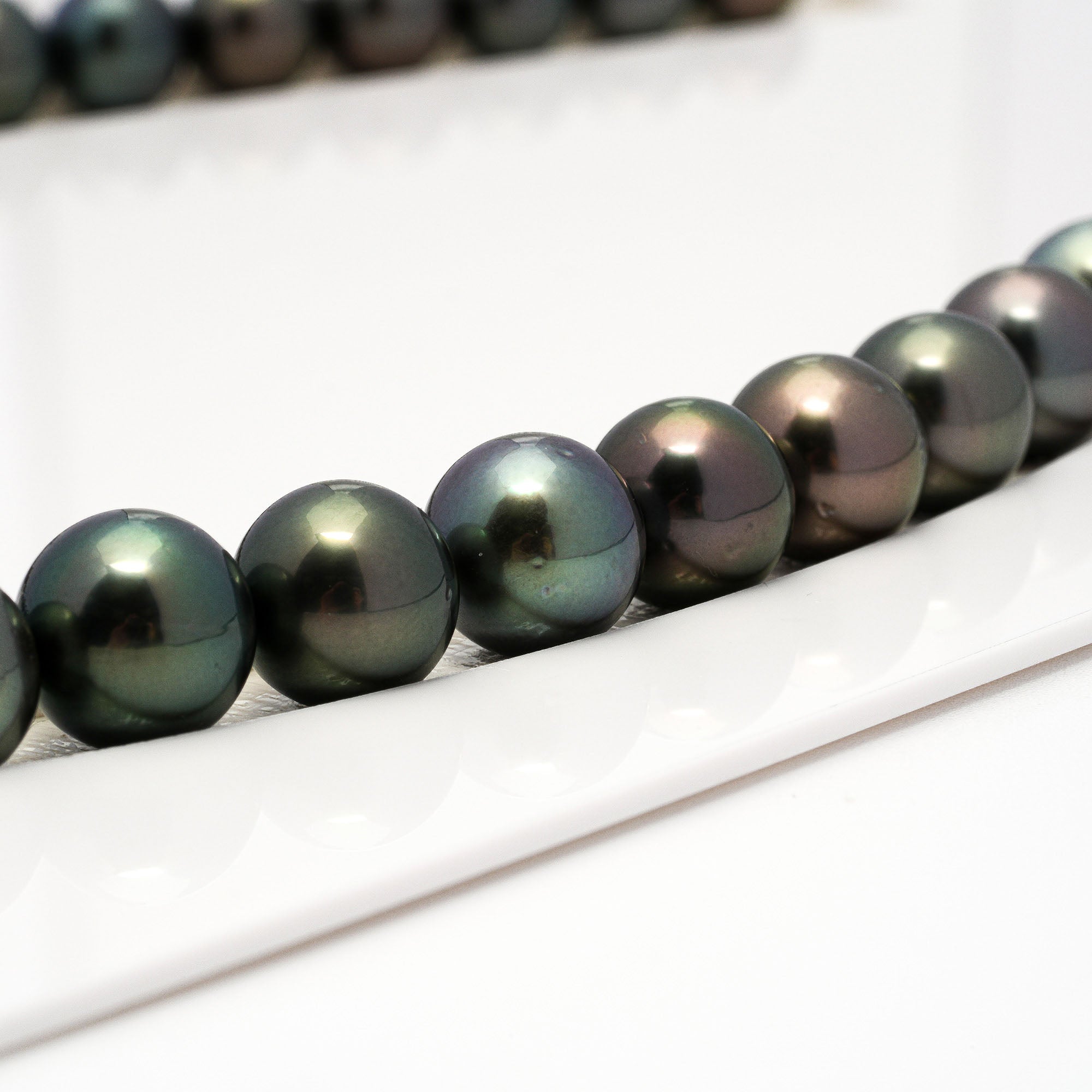 44pcs Multicolor 7-11mm - RSR AA/AAA Quality Tahitian Pearl Necklace NL1213 A87
