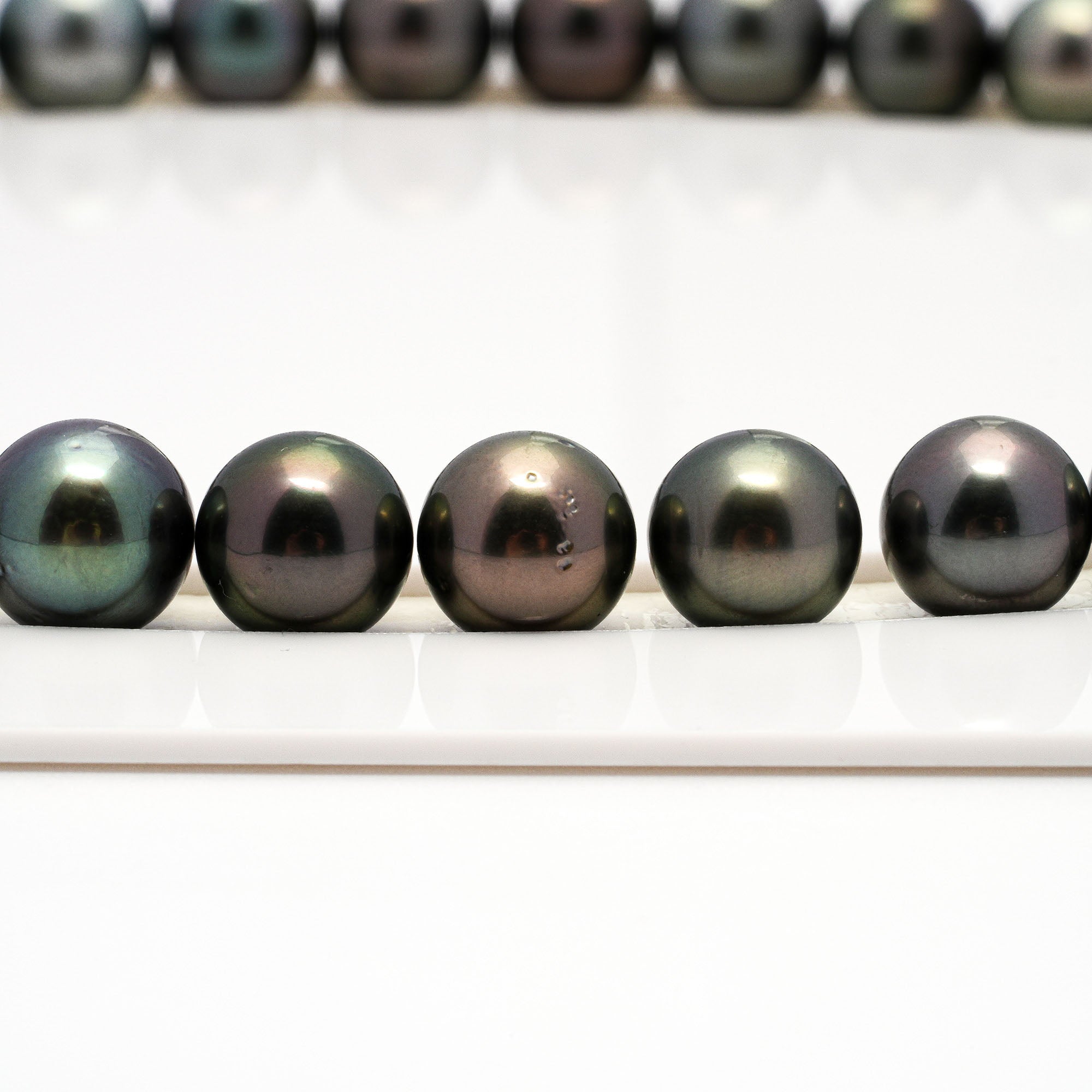 44pcs Multicolor 7-11mm - RSR AA/AAA Quality Tahitian Pearl Necklace NL1213 A87