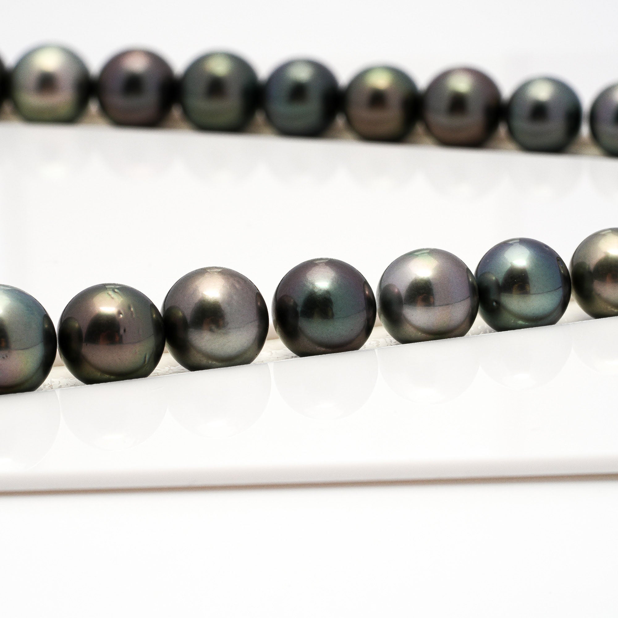 44pcs Multicolor 7-11mm - RSR AA/AAA Quality Tahitian Pearl Necklace NL1213 A87