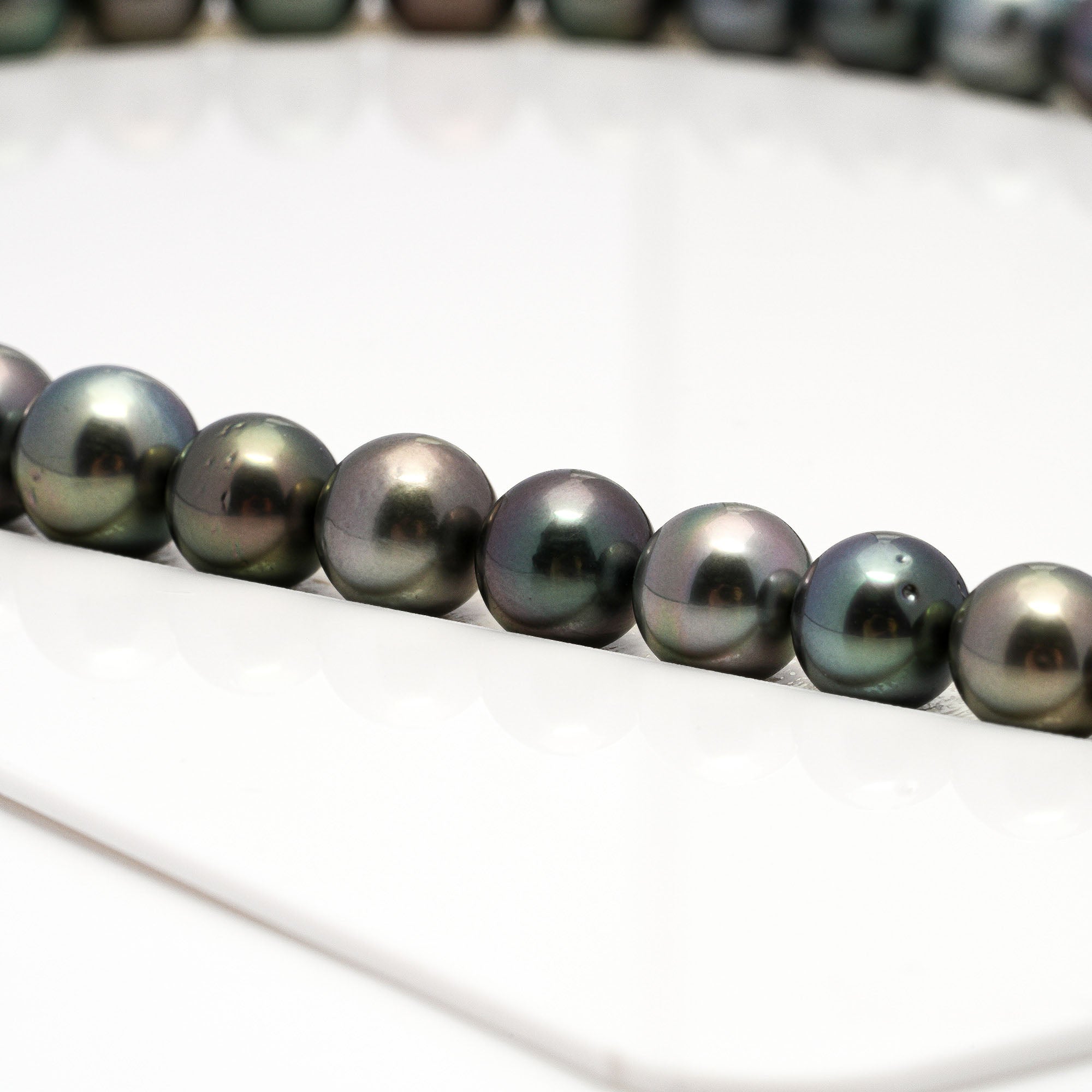 44pcs Multicolor 7-11mm - RSR AA/AAA Quality Tahitian Pearl Necklace NL1213 A87