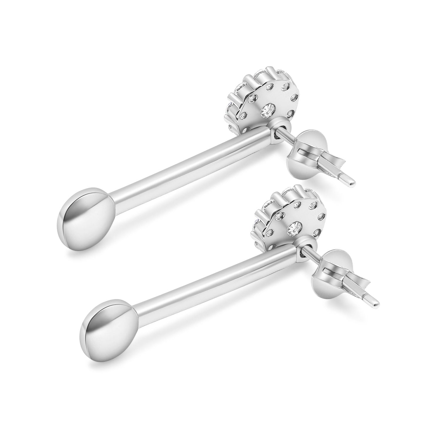 Dangle Earring Bails 925 Silver for Pearl SC07
