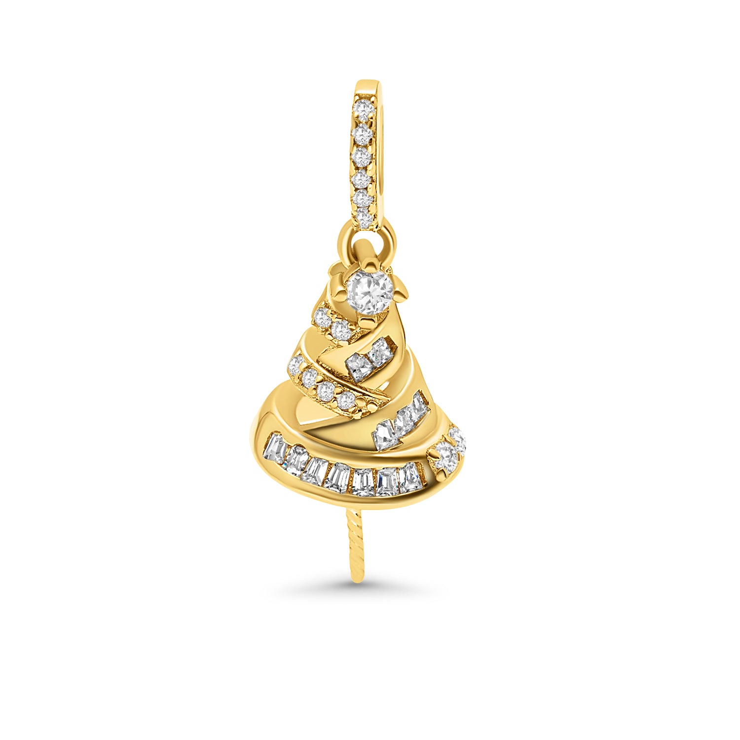 Pendant Clasps 925 Silver for pearl SC78