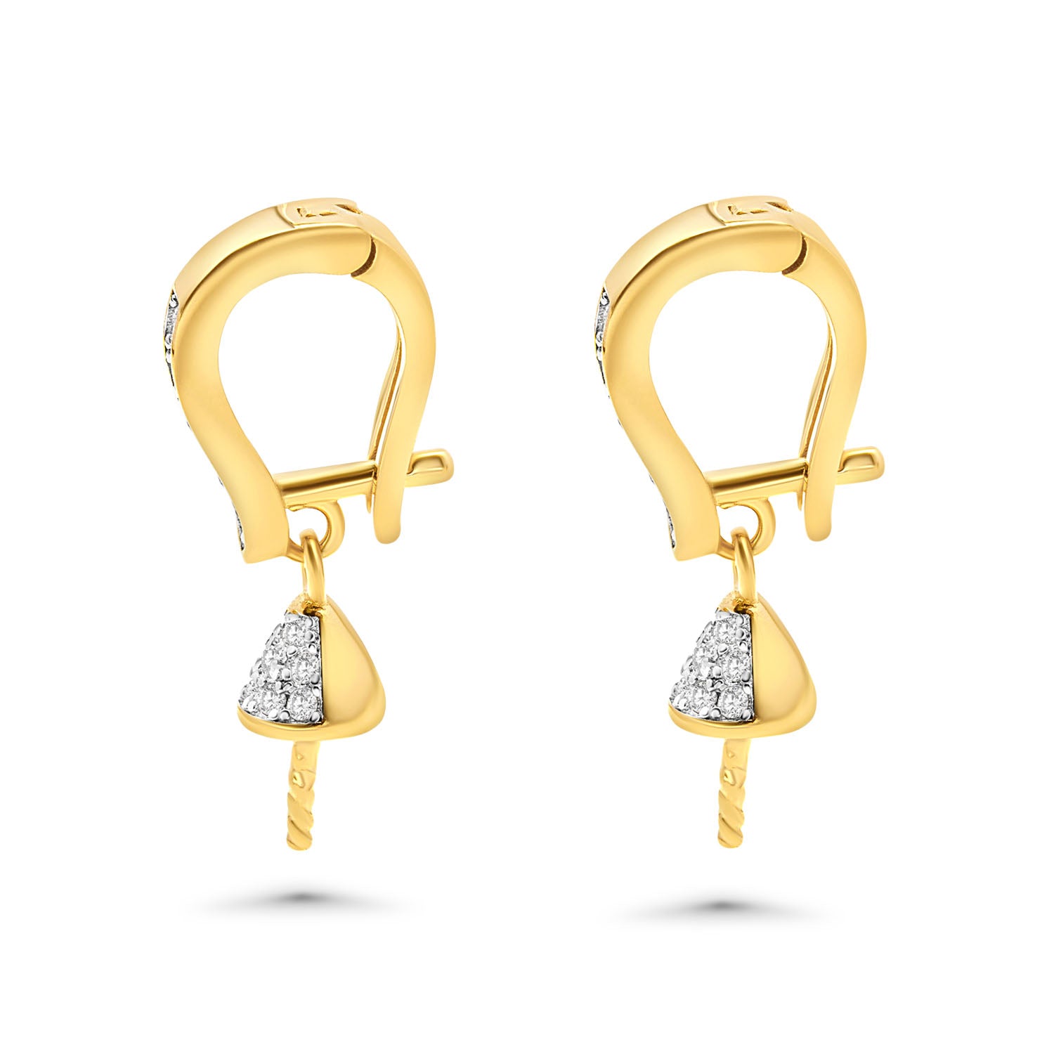 Pendant Clasps 925 Silver for pearl SC80