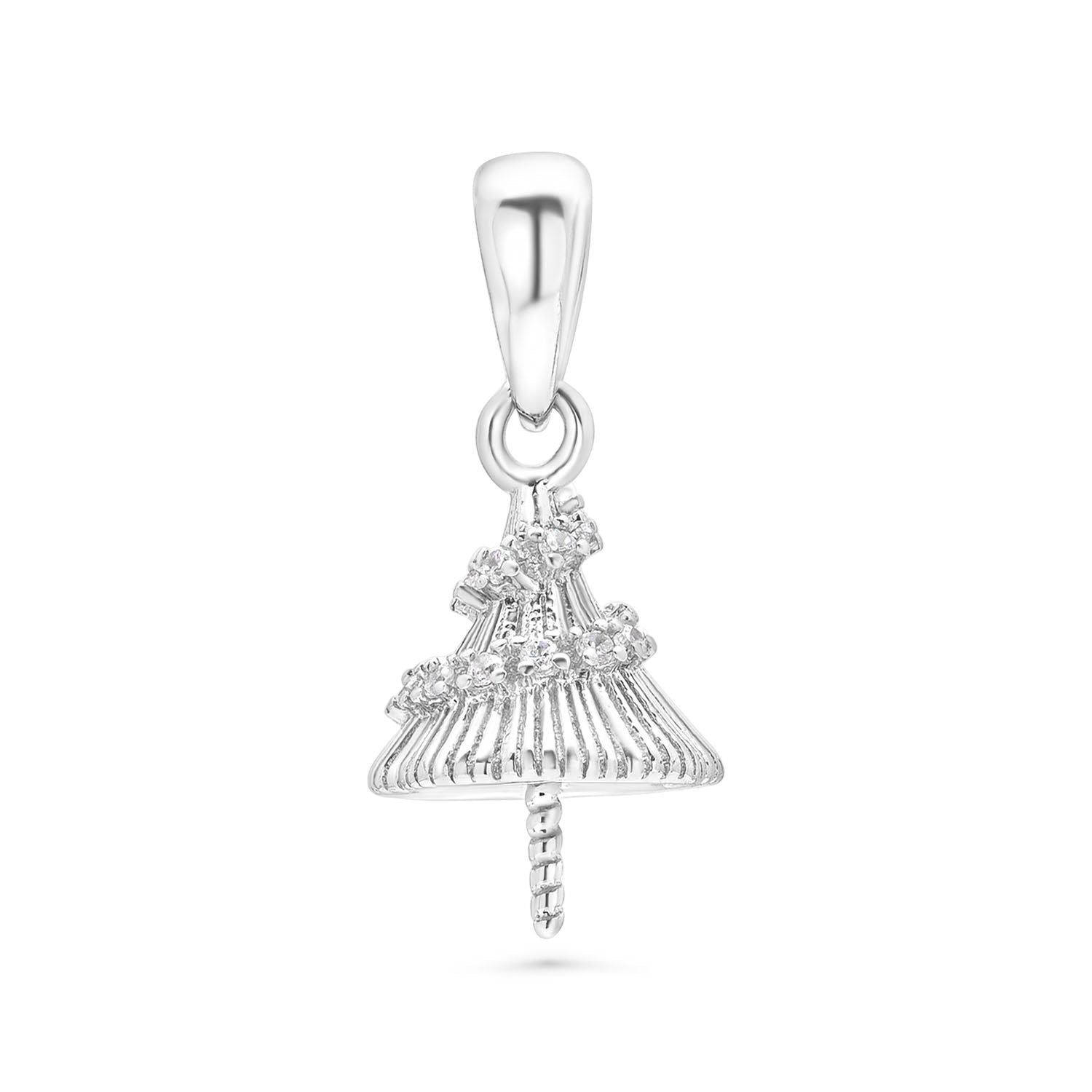 Pendant Clasps 925 Silver for pearl SC73