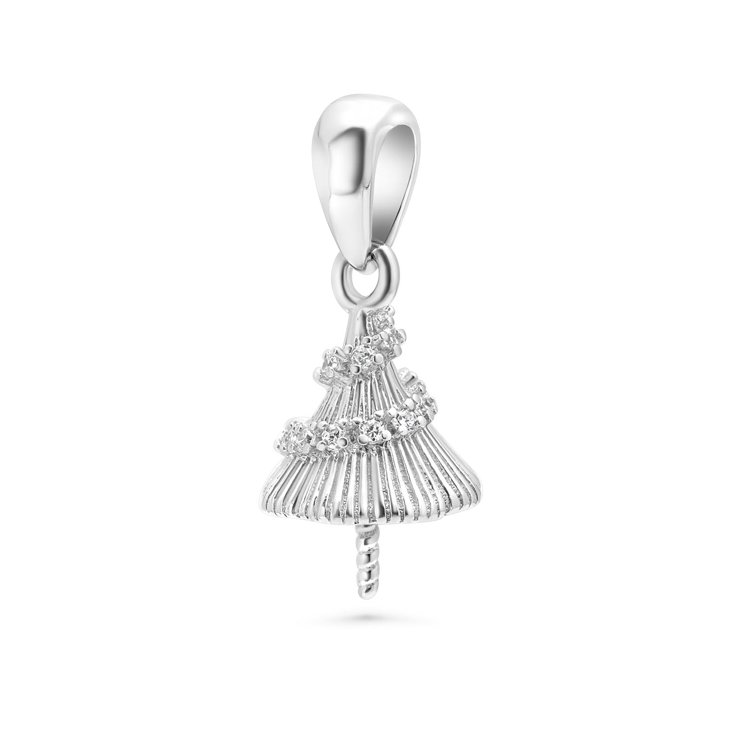 Pendant Clasps 925 Silver for pearl SC73