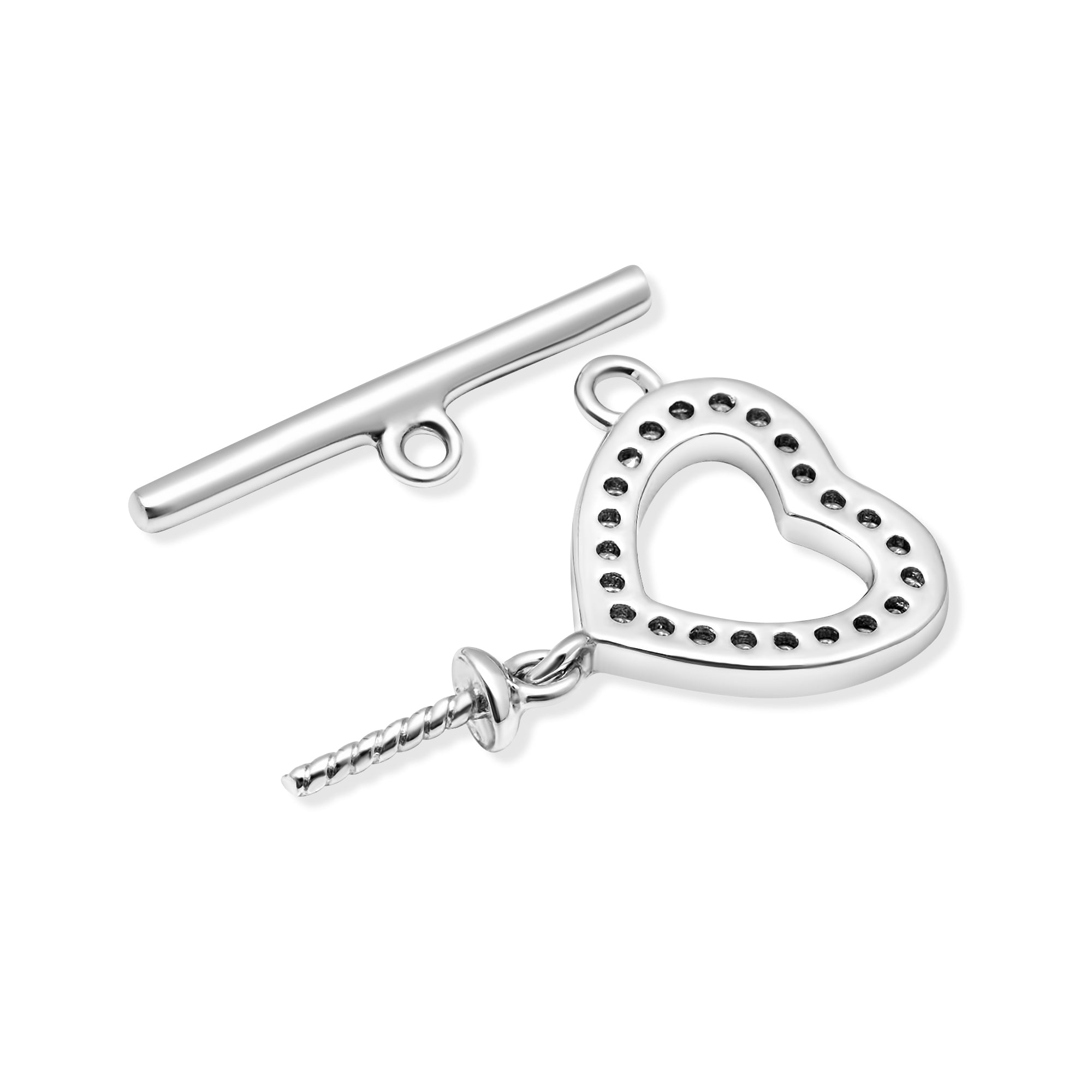 Clasp 925 Silver for Pearl Necklace or Bracelet SC38