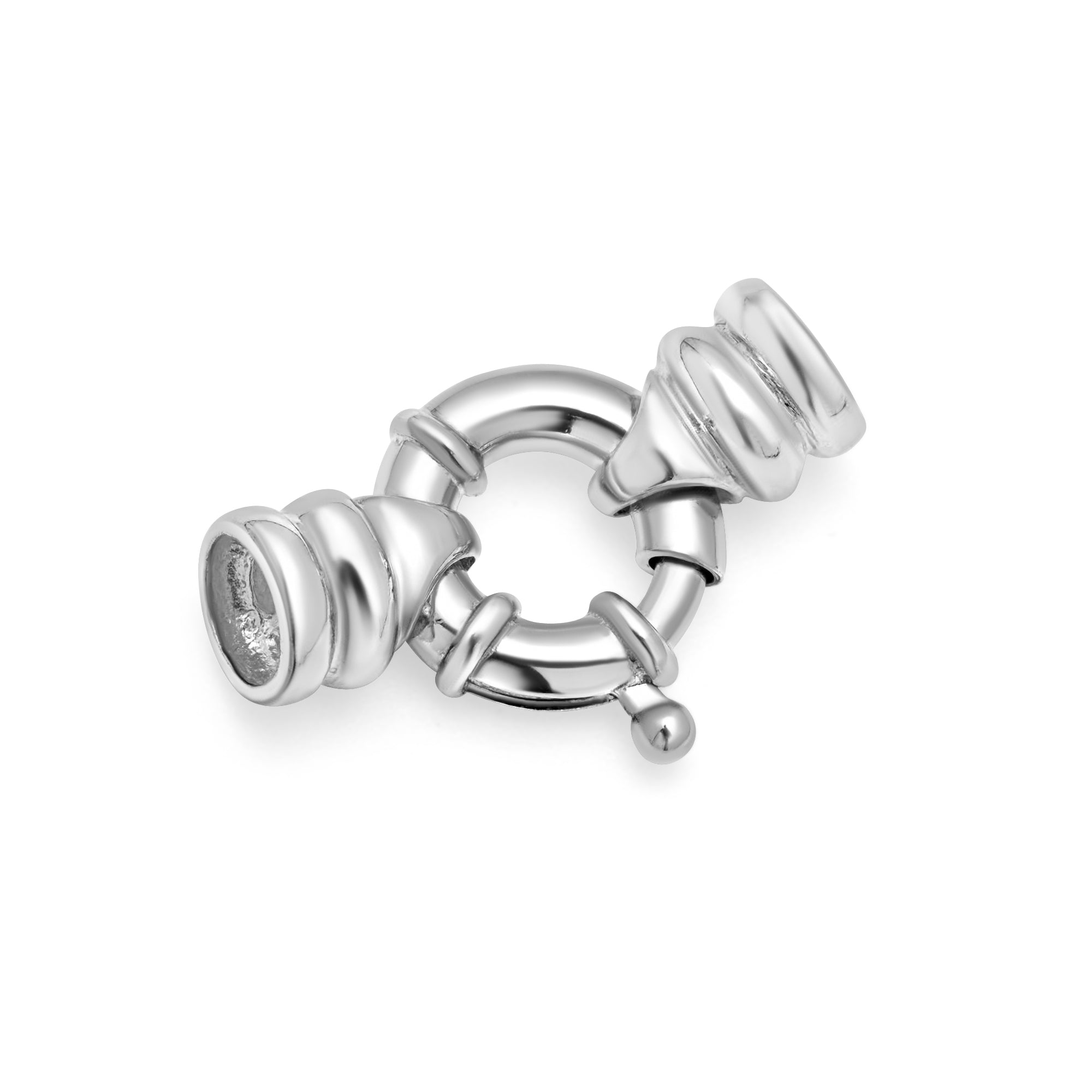 Ball Clasp 925 Silver for Pearl Necklace or Bracelet SC45S/SC45L