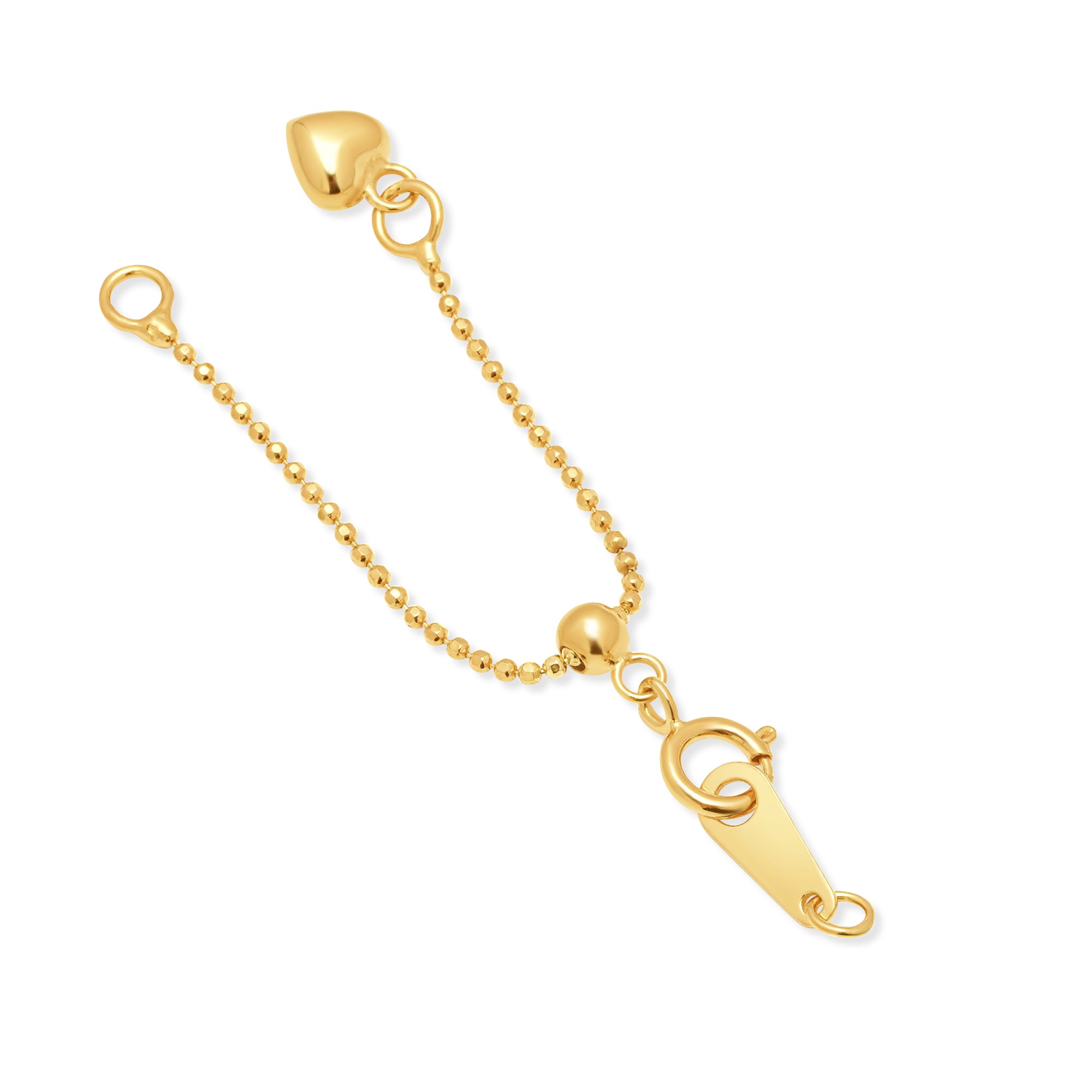 Extender Chain Adjustable 925 Silver for Pearl Necklace or Bracelet SC422/SC422G