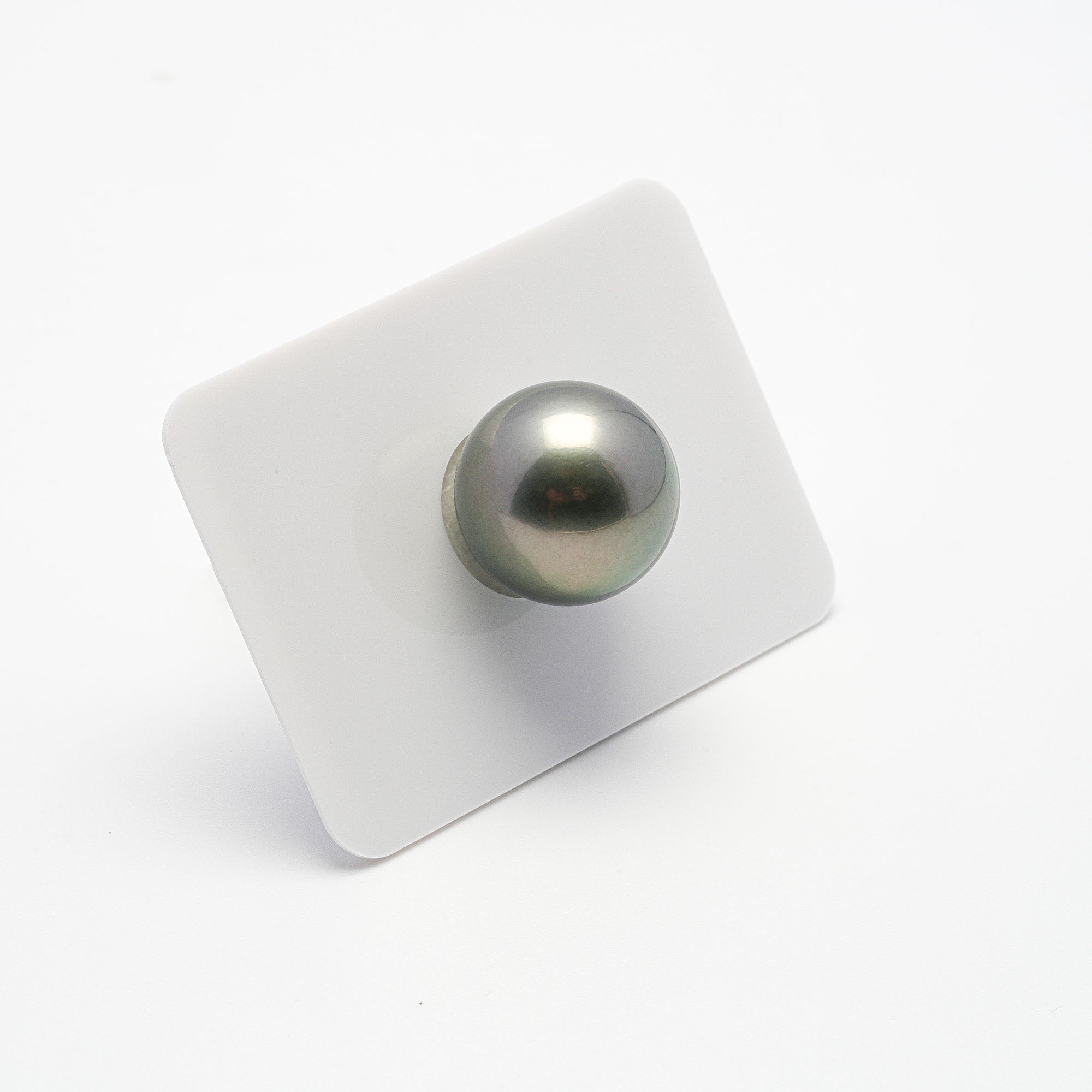 1pcs Light Green 15.4mm - RSR AAA/AA Quality Tahitian Pearl Single LP1578 NG17