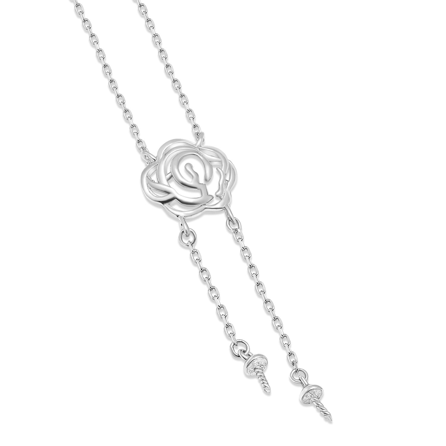 Pendant Chain 925 Silver for pearl SC86