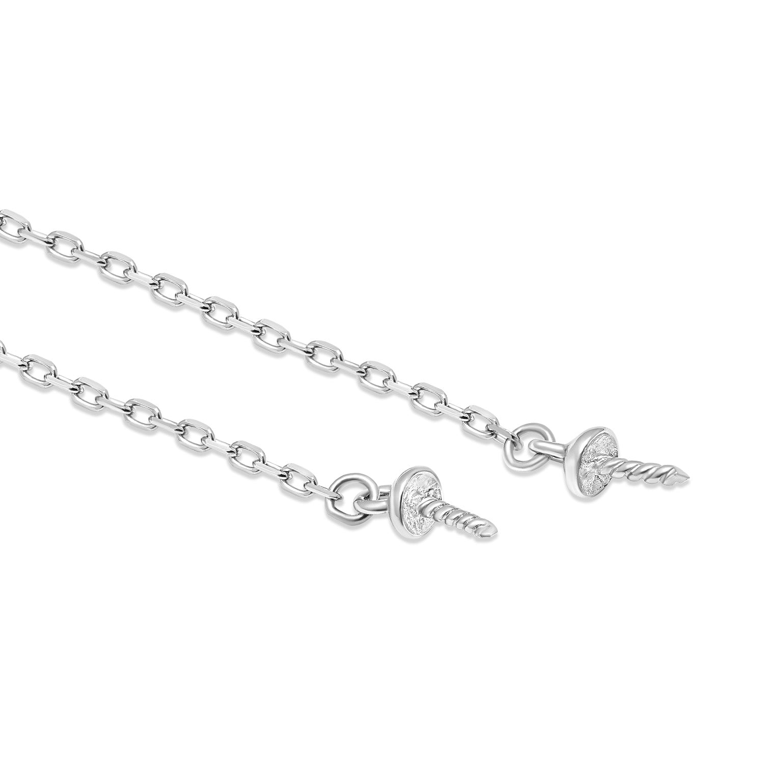 Pendant Chain 925 Silver for pearl SC86