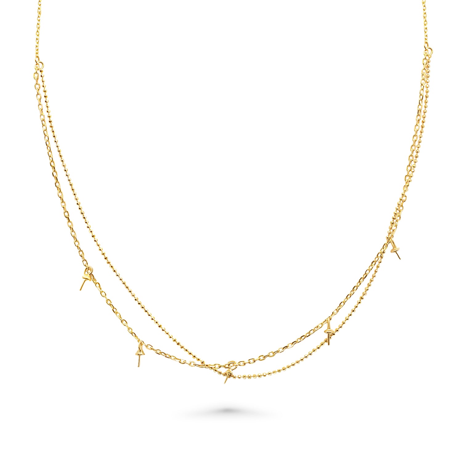 Pendant Chain 925 Silver for pearl SC87