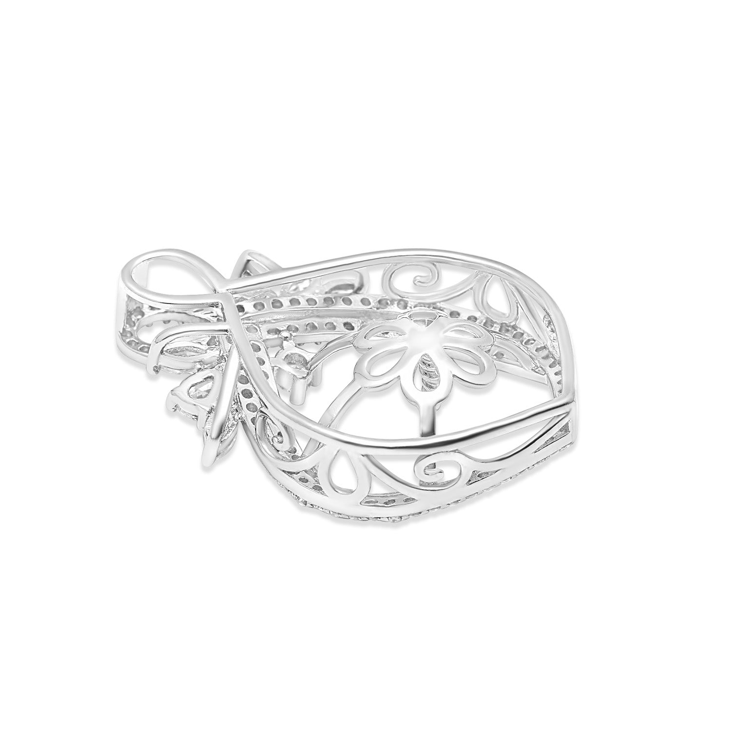 Pendant Clasps 925 Silver for pearl SC115