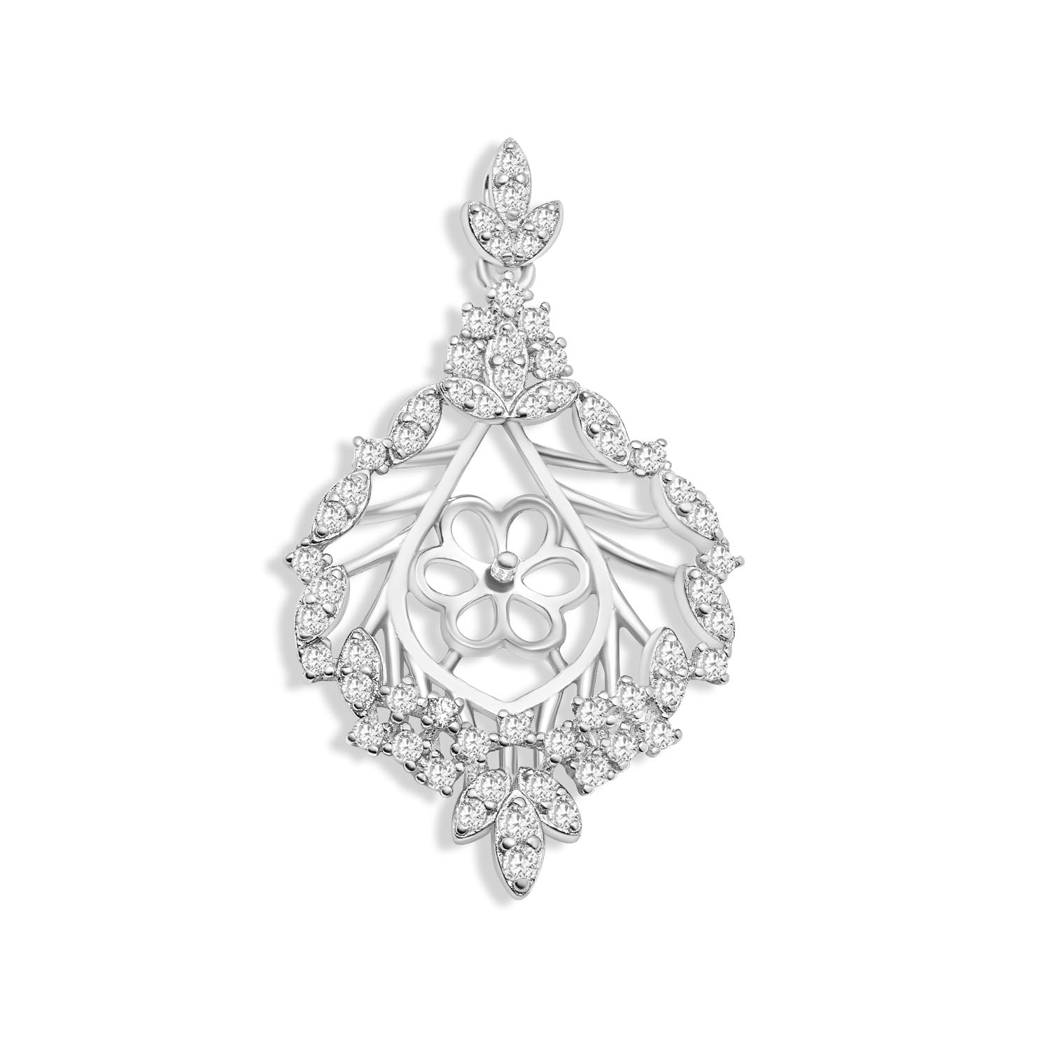 Pendant Clasps 925 Silver for pearl SC116
