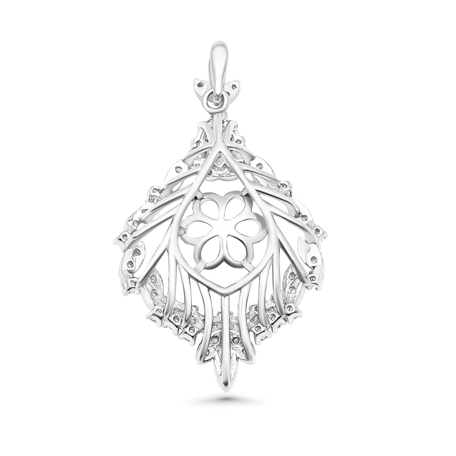 Pendant Clasps 925 Silver for pearl SC116