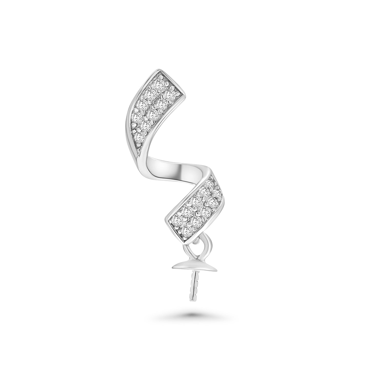 Pendant Clasp 925 Silver for Pearl SC110/SC110G
