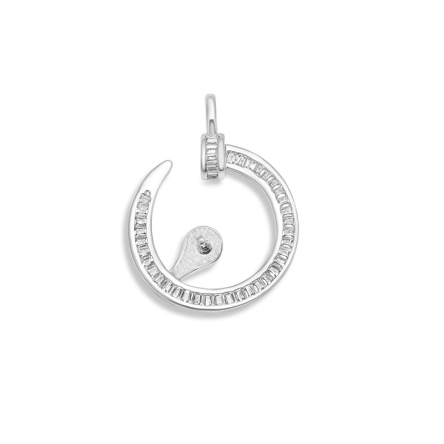 Pendant Clasps 925 Silver for pearl SC107