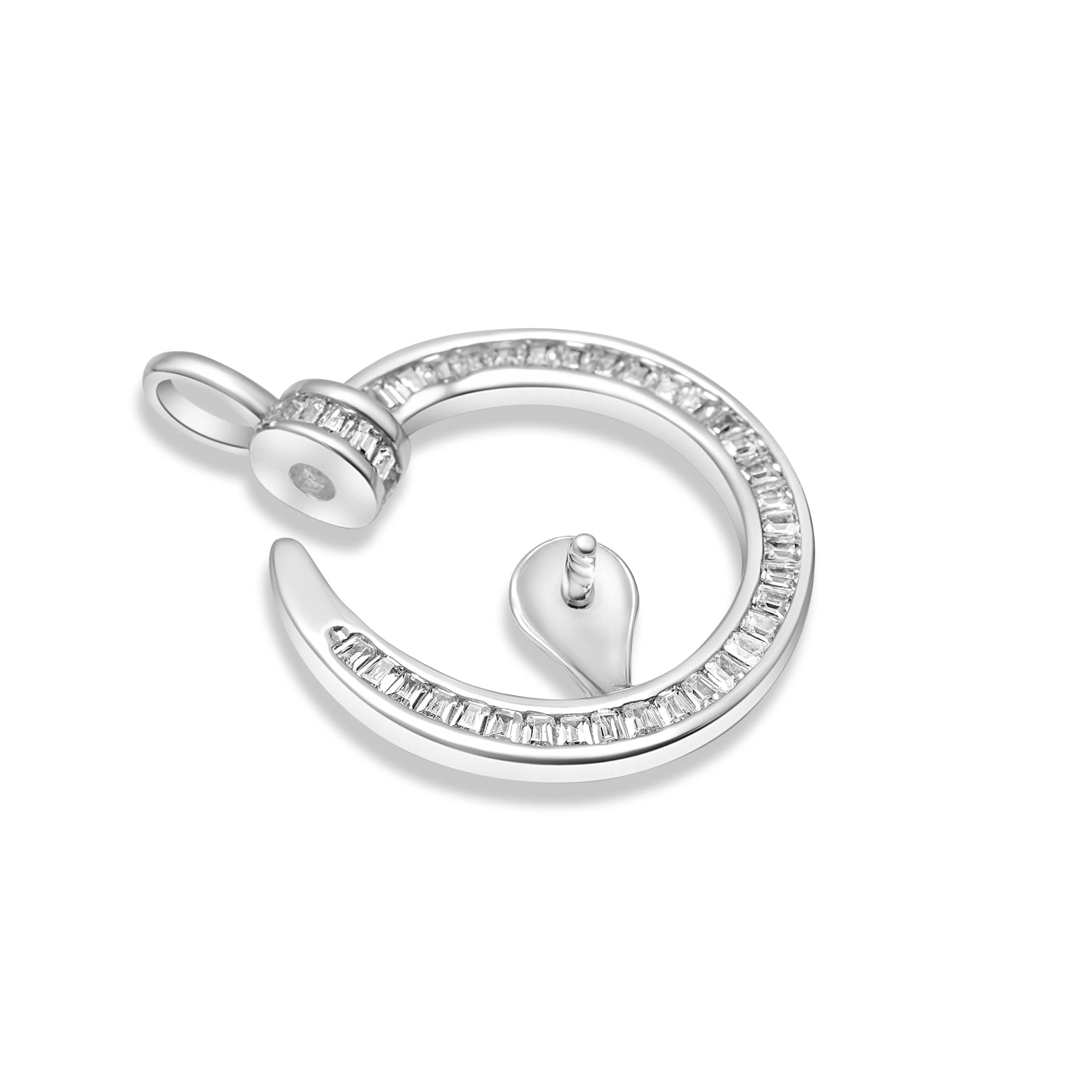Pendant Clasps 925 Silver for pearl SC107