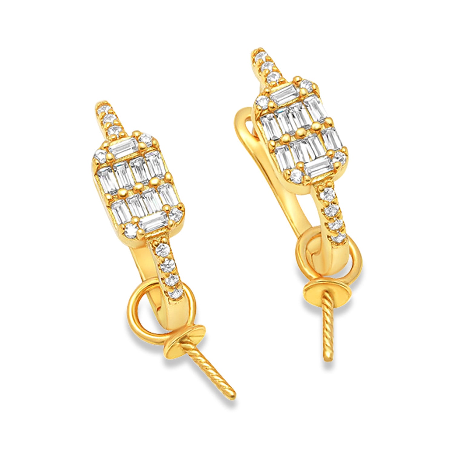 925 Silver RH Earrings Dangling SC92