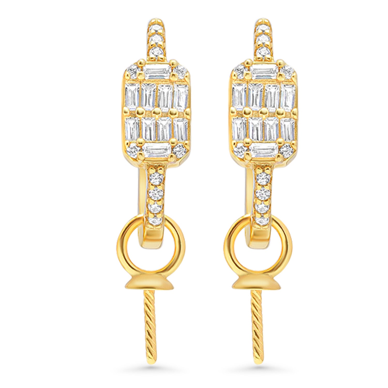 925 Silver RH Earrings Dangling SC92