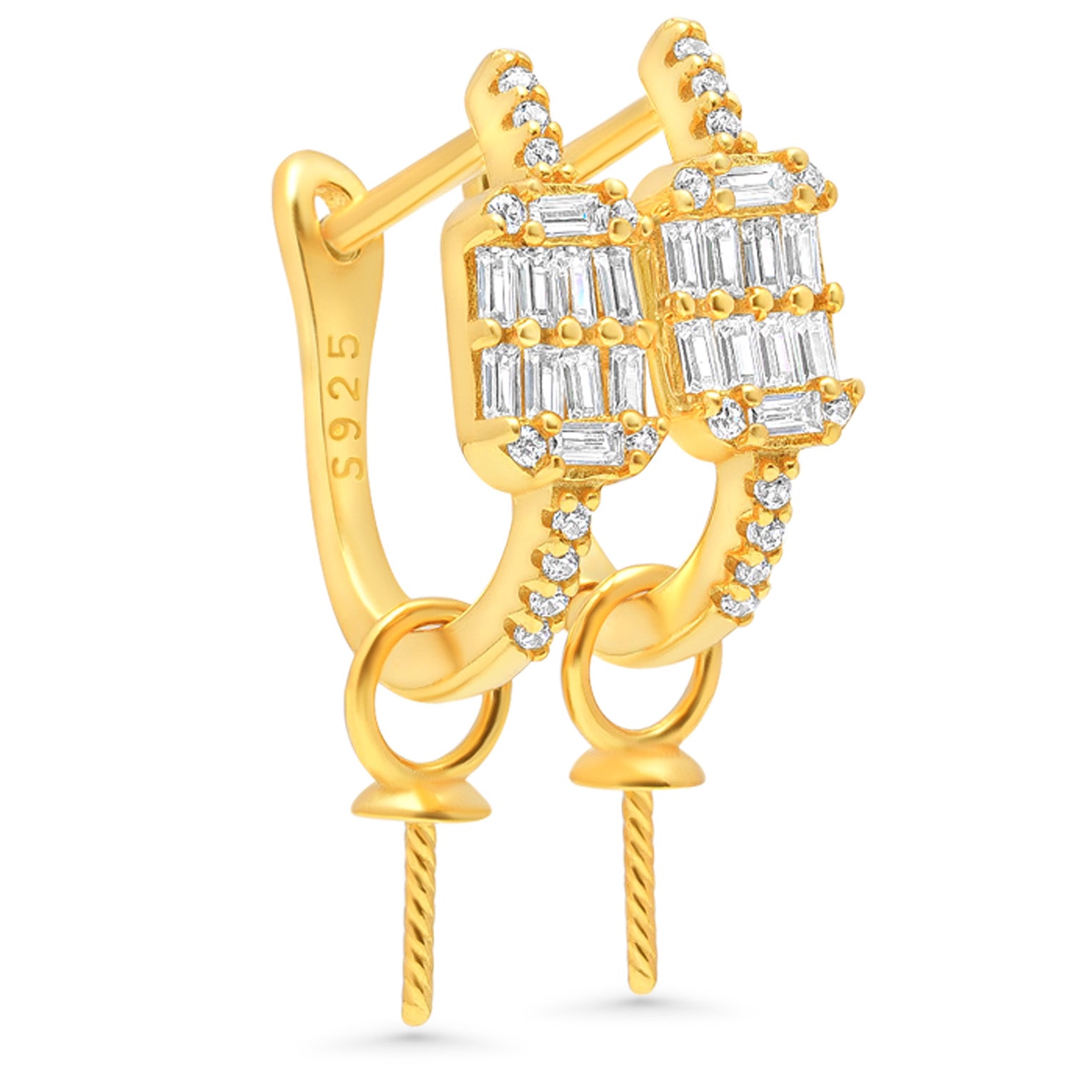 925 Silver RH Earrings Dangling SC92