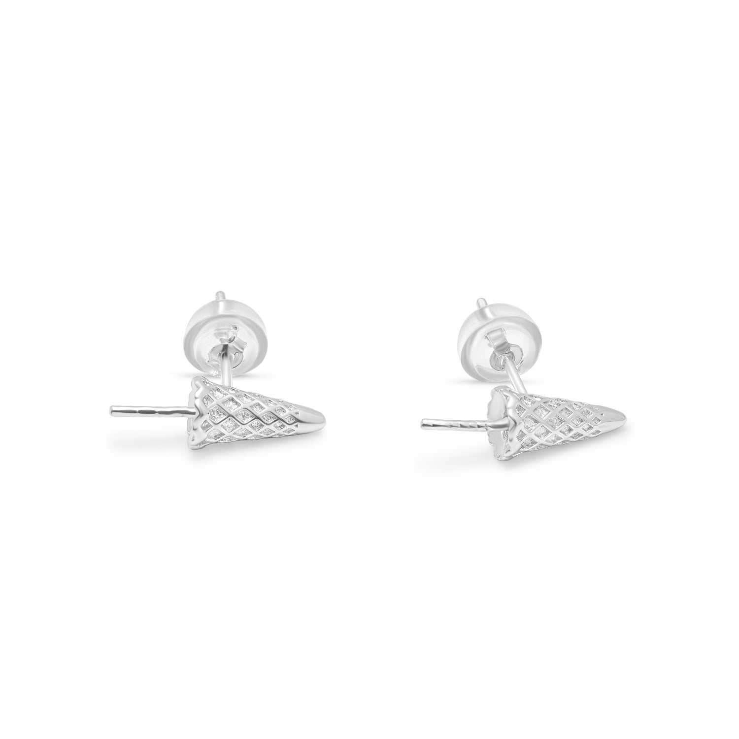 Stud Earring Bails 925 Silver for Pearl SC95/SC95G