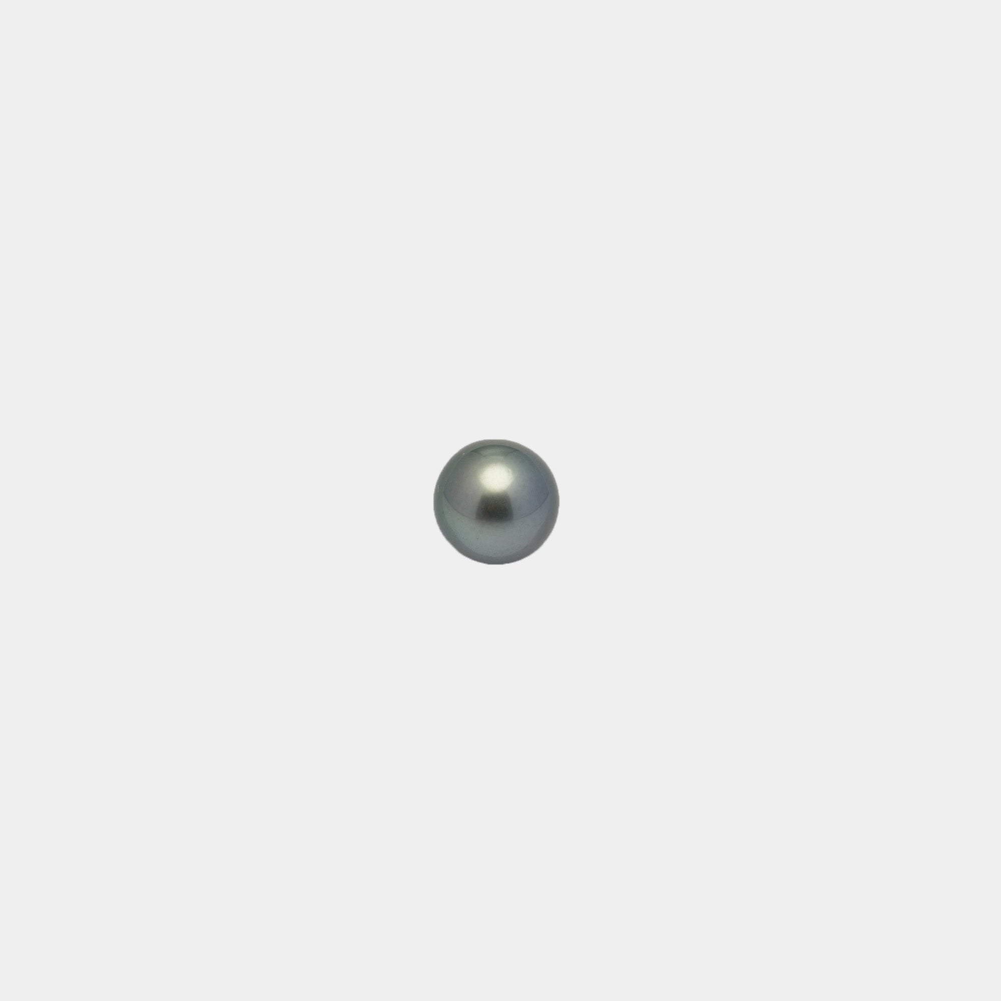 1pcs Green 12.5mm - RSR AAA/AA Quality Tahitian Pearl Single LP1609 A87