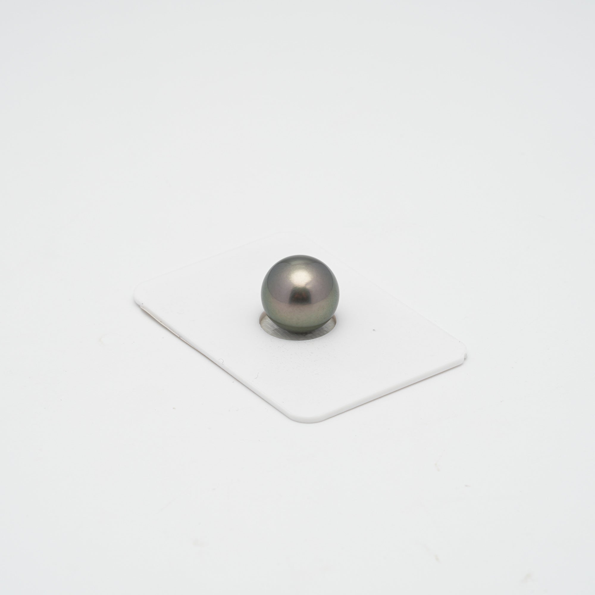 1pcs Green Brown 12.5mm - RSR AAA/AA Quality Tahitian Pearl Single LP1611 A87