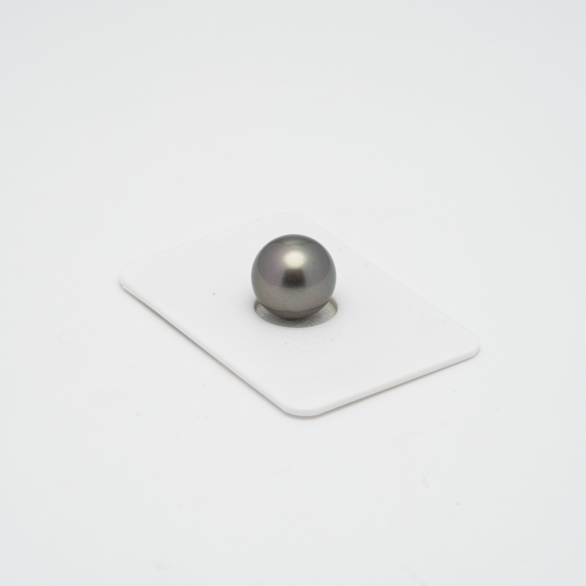 1pcs Green Brown 12.5mm - RSR AAA/AA Quality Tahitian Pearl Single LP1611 A87