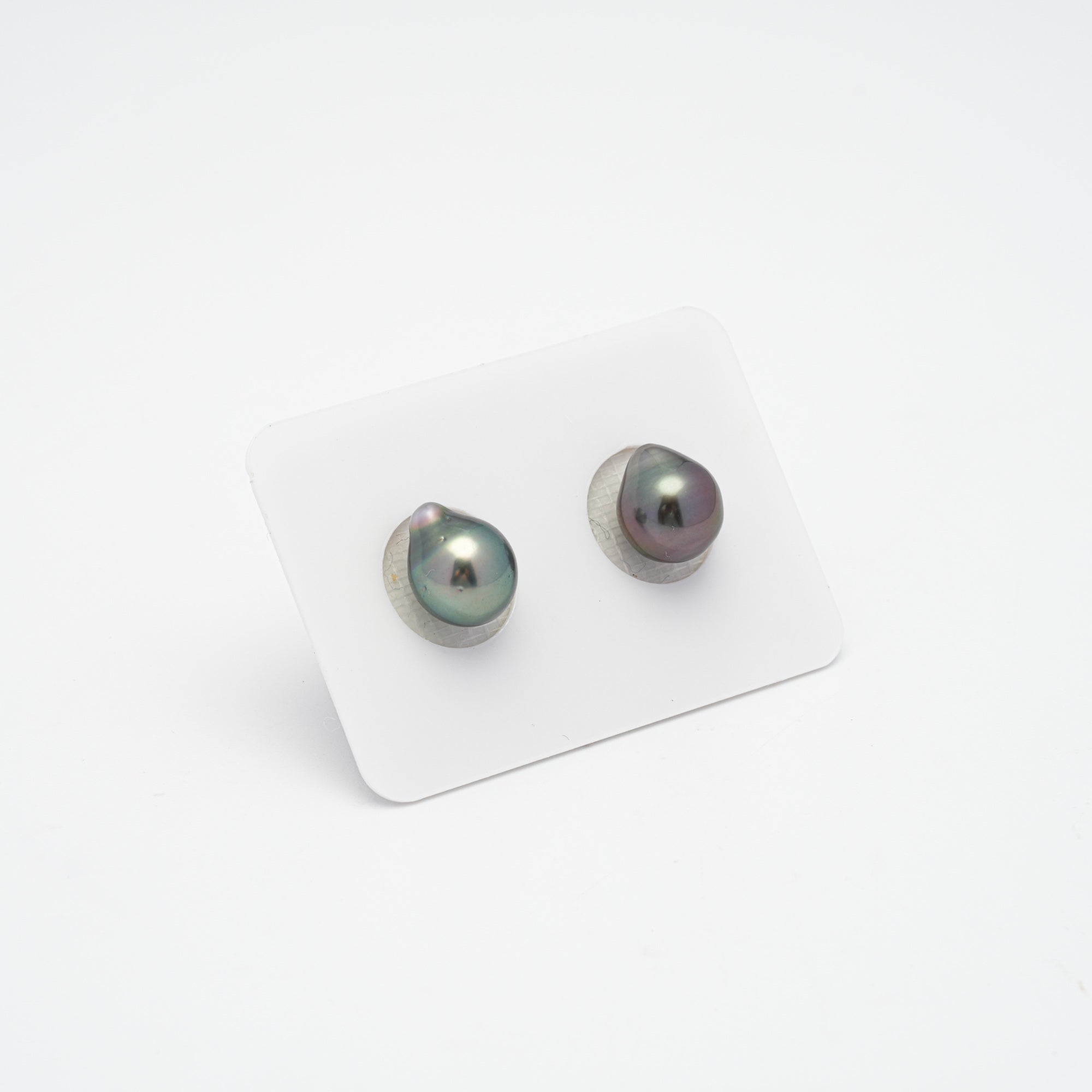 2pcs Multicolor 9-9.1mm - SB AAA Quality Tahitian Pearl Pair ER1314