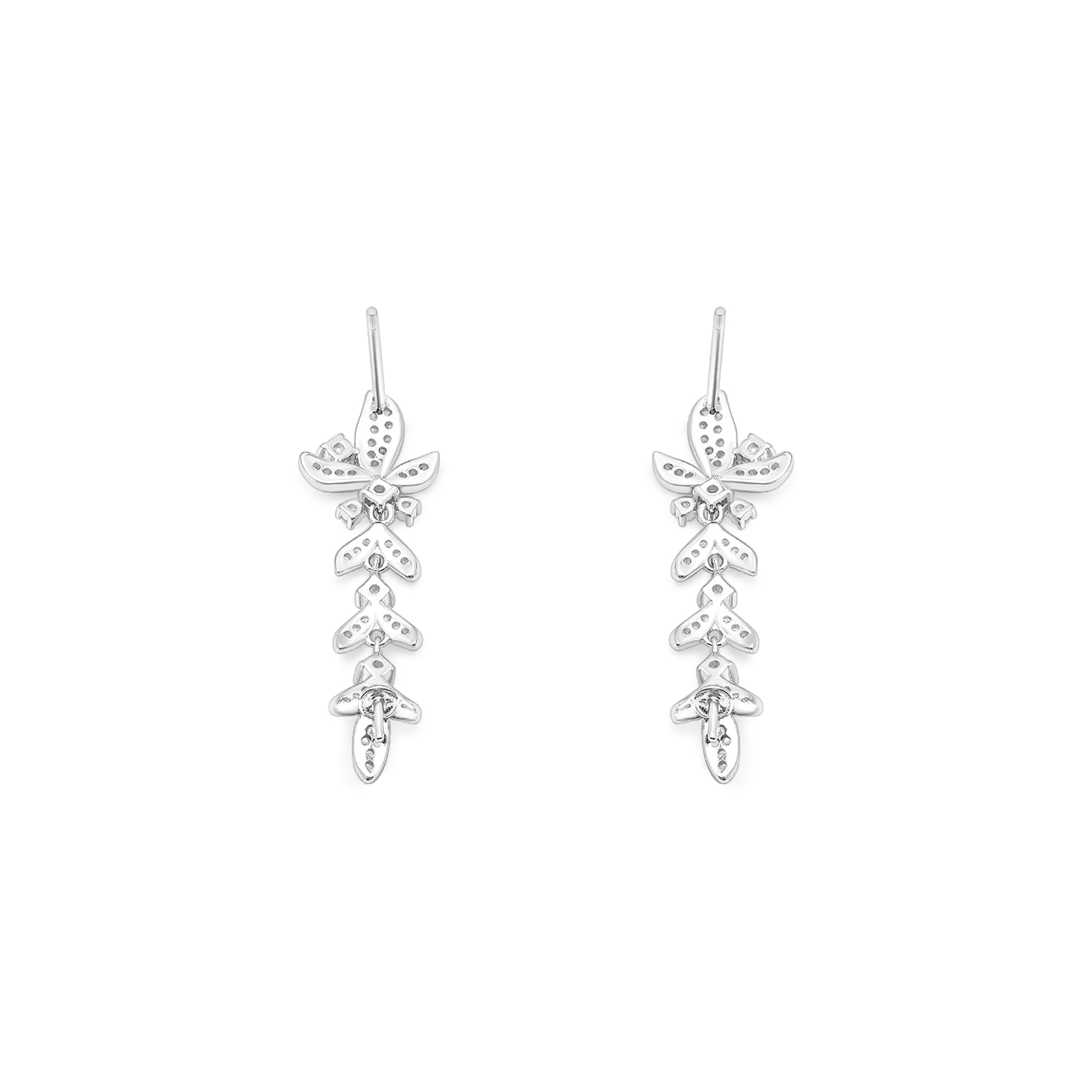 Dangle Earring Bails 925 Silver for Pearl SC134