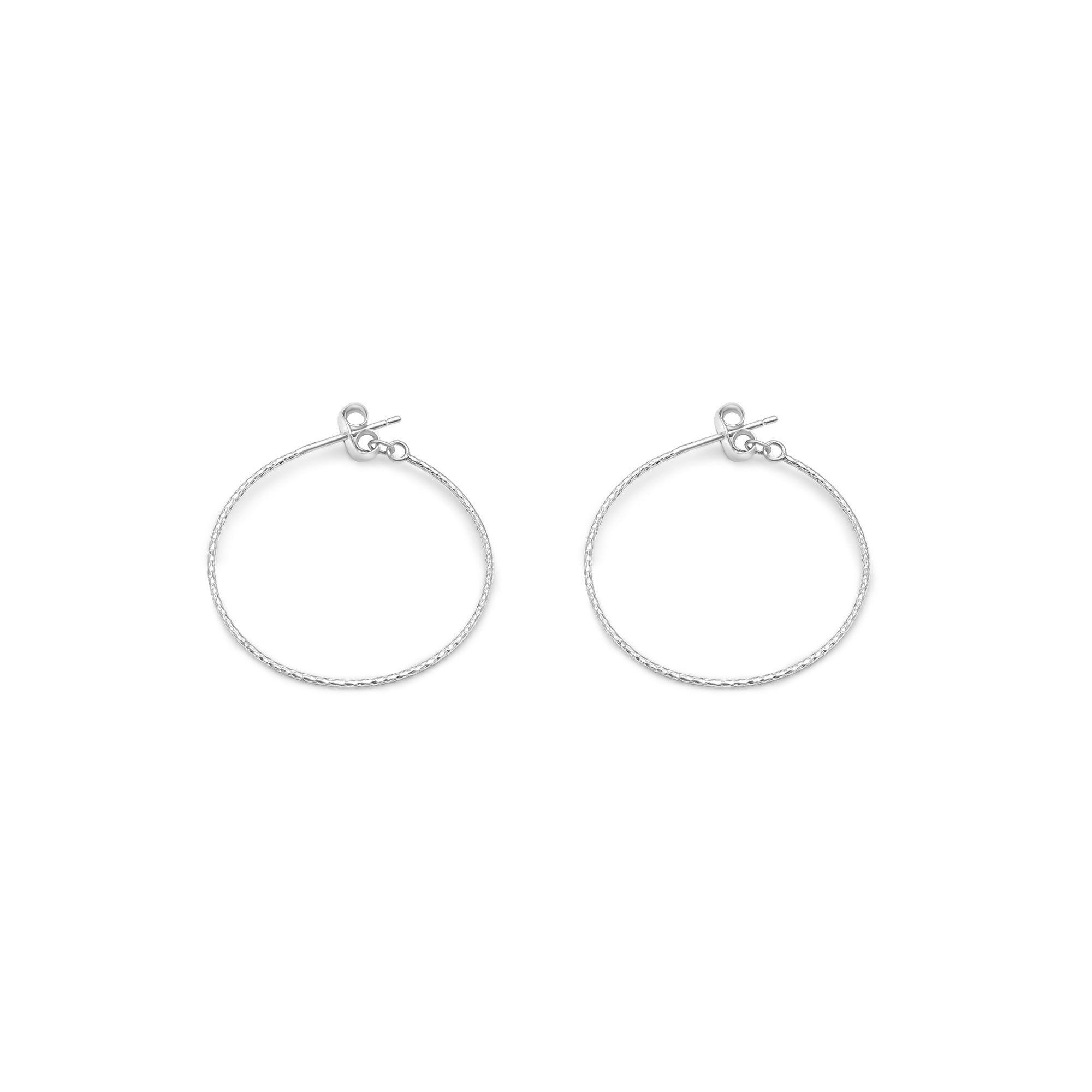 Earring Dangle Clasp 925 Silver for Pearl SC139/SC139G