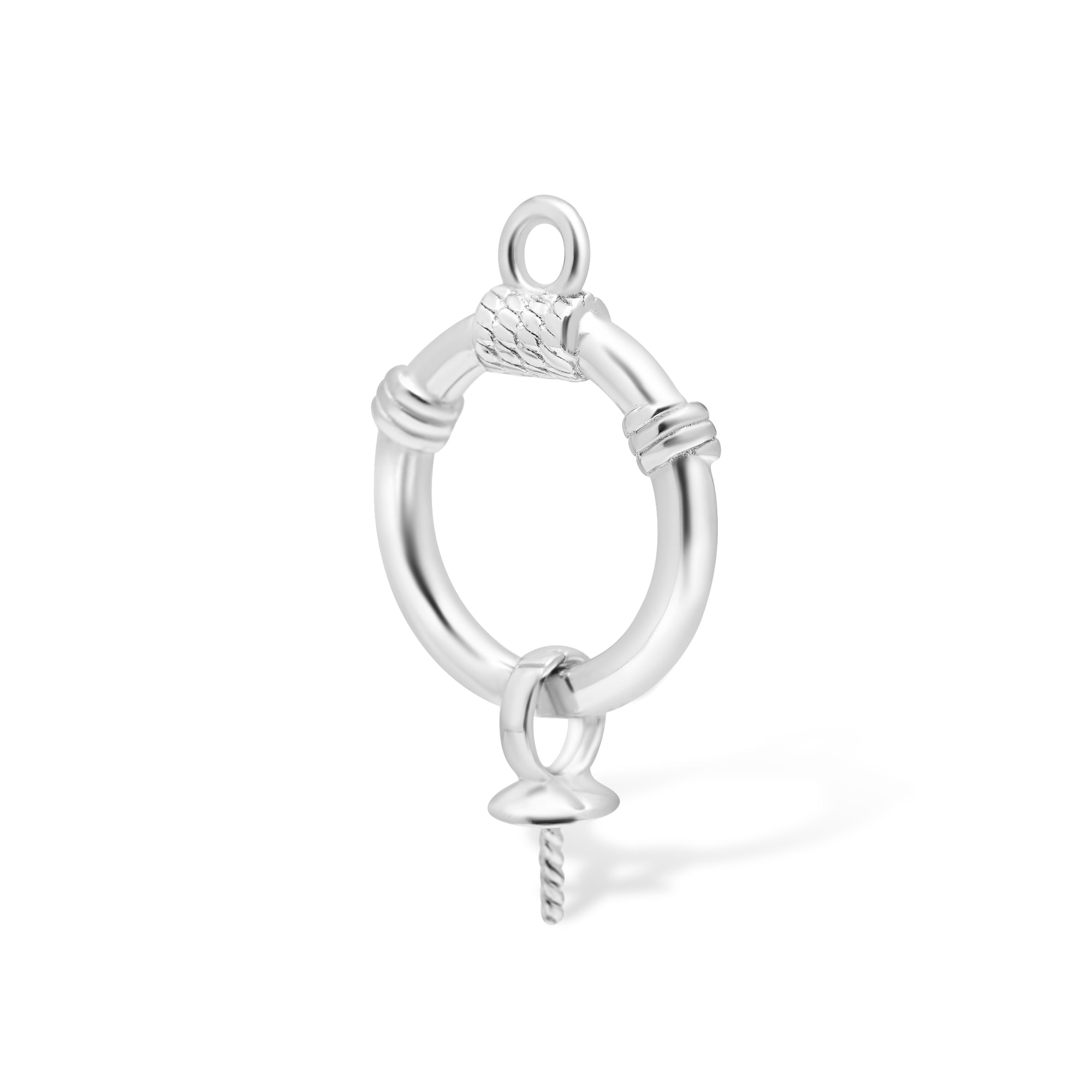 Ball Clasp 925 Silver for Pearl Necklace or Bracelet SC144