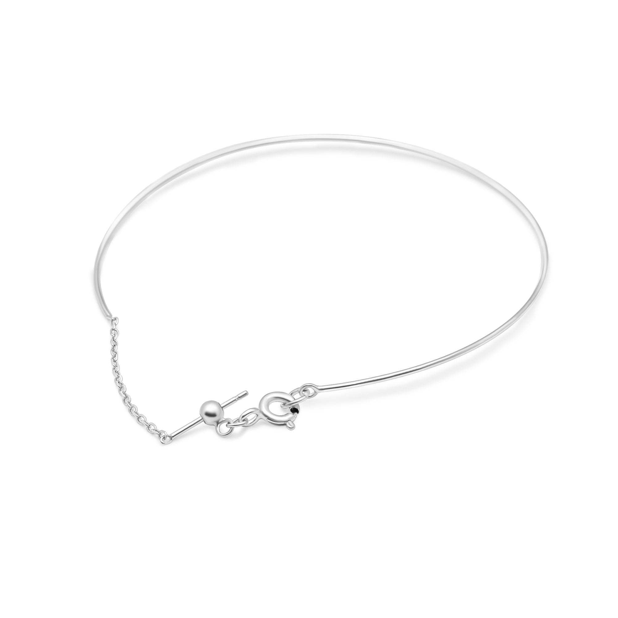 Bracelet Chain 925 Silver for pearl SC146/SC146RG