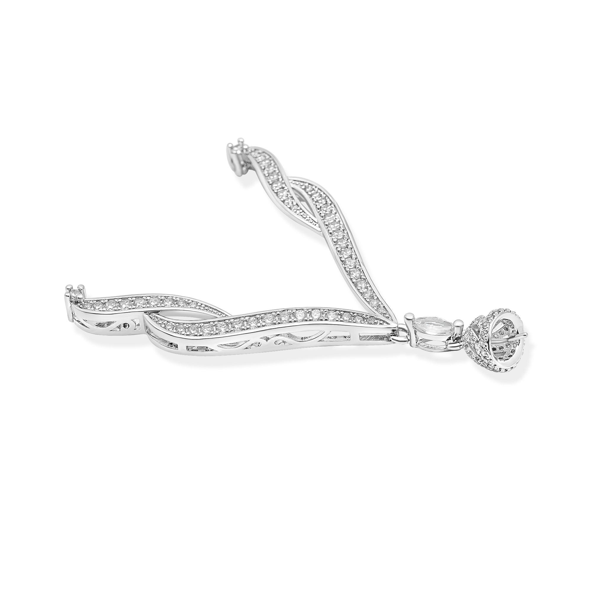 Pendant Clasps 925 Silver for pearl SC184