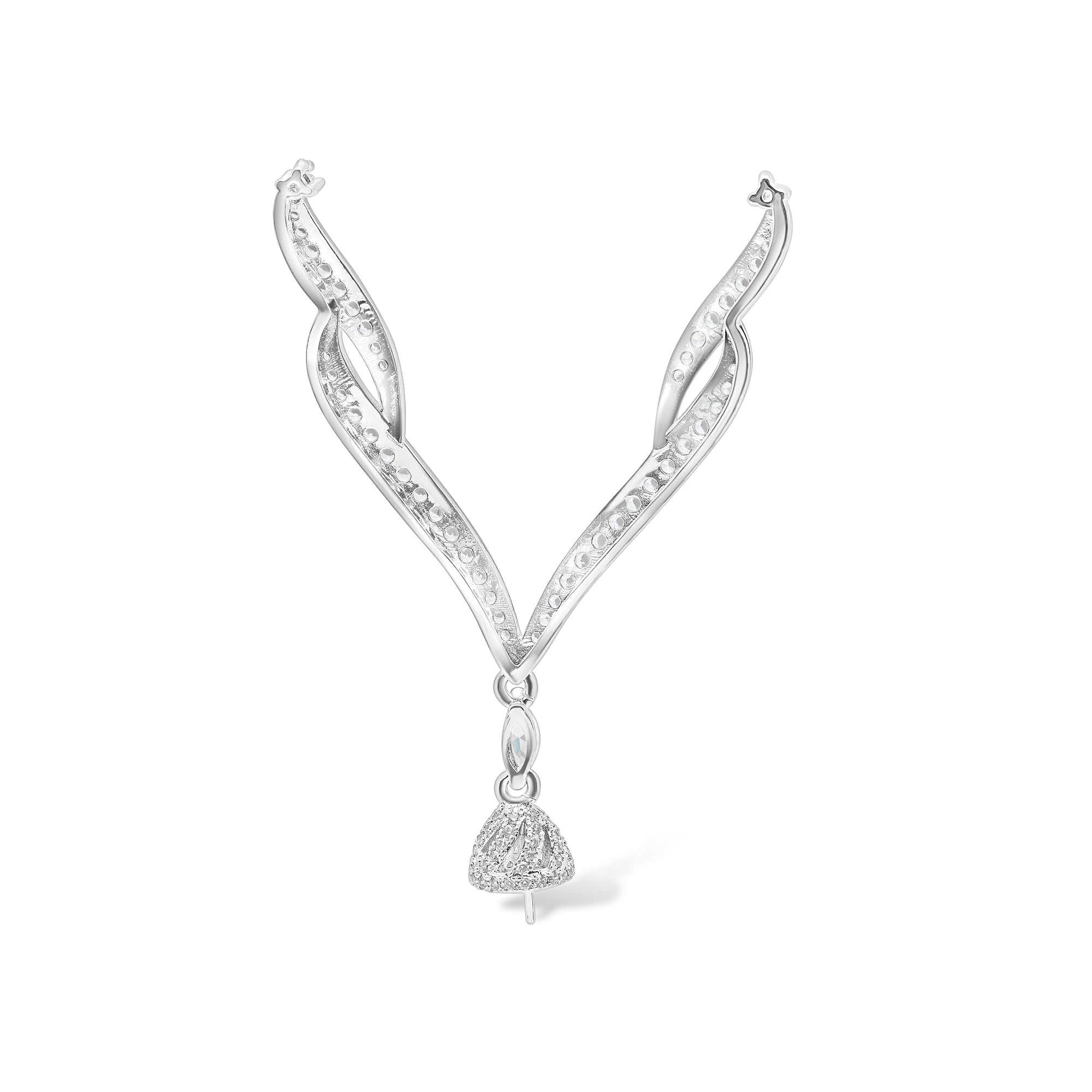 Pendant Clasps 925 Silver for pearl SC184