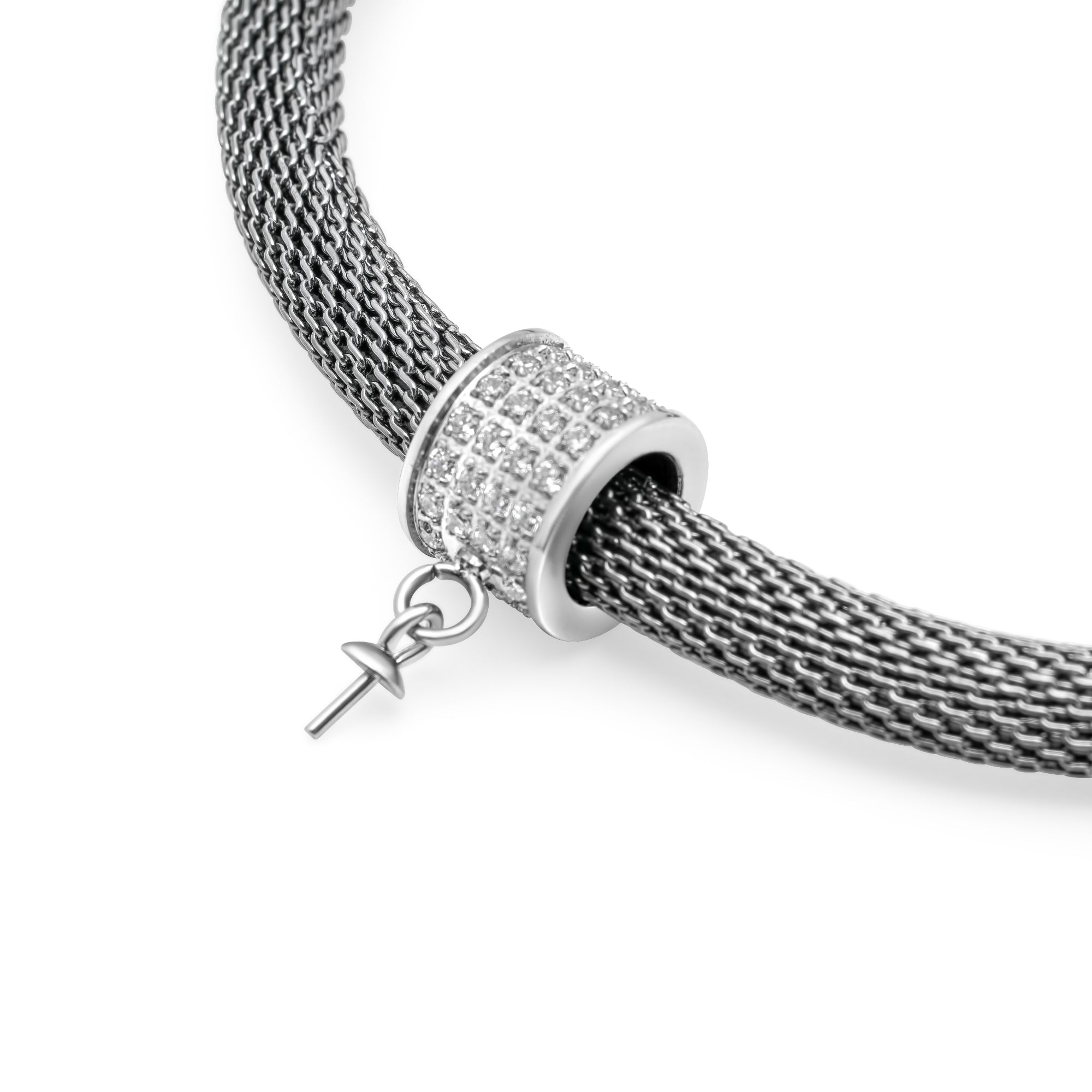 Bracelet Chain 925 Silver for pearl SC187/SC187B