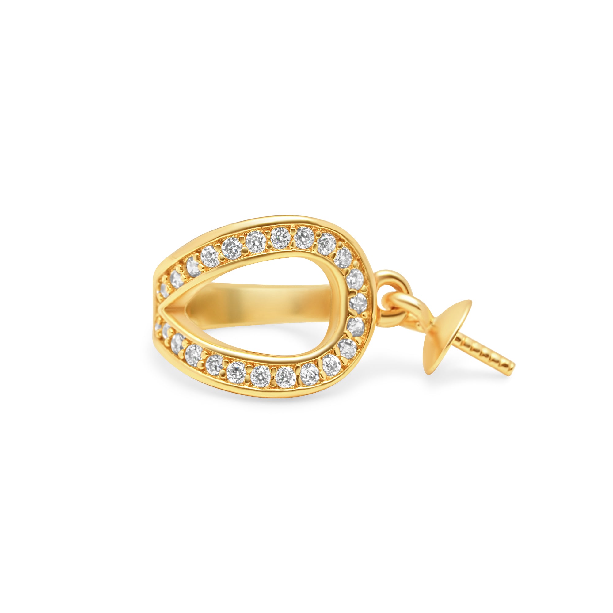 Pendant Clasps 925 Silver for pearl SC81