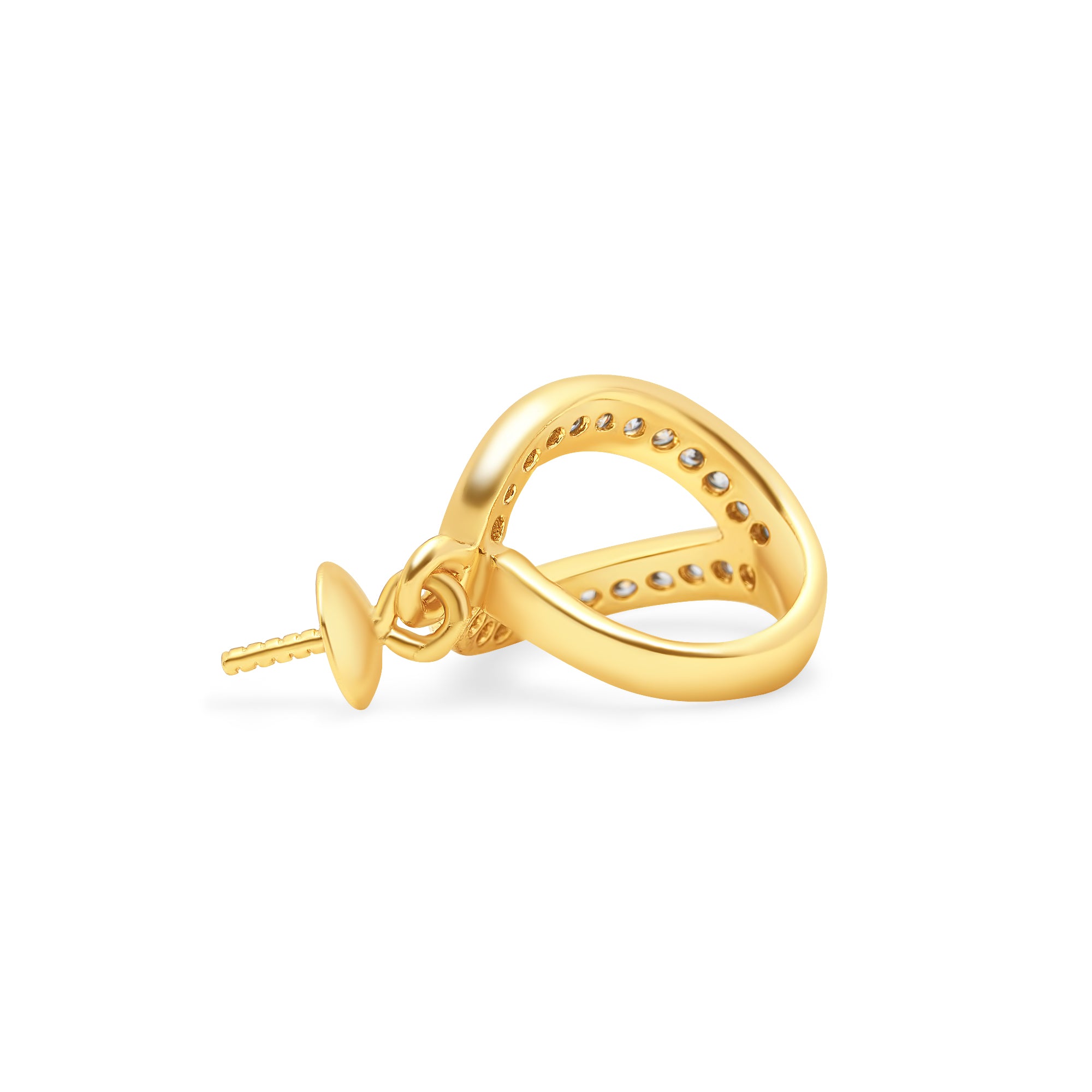 Pendant Clasps 925 Silver for pearl SC81