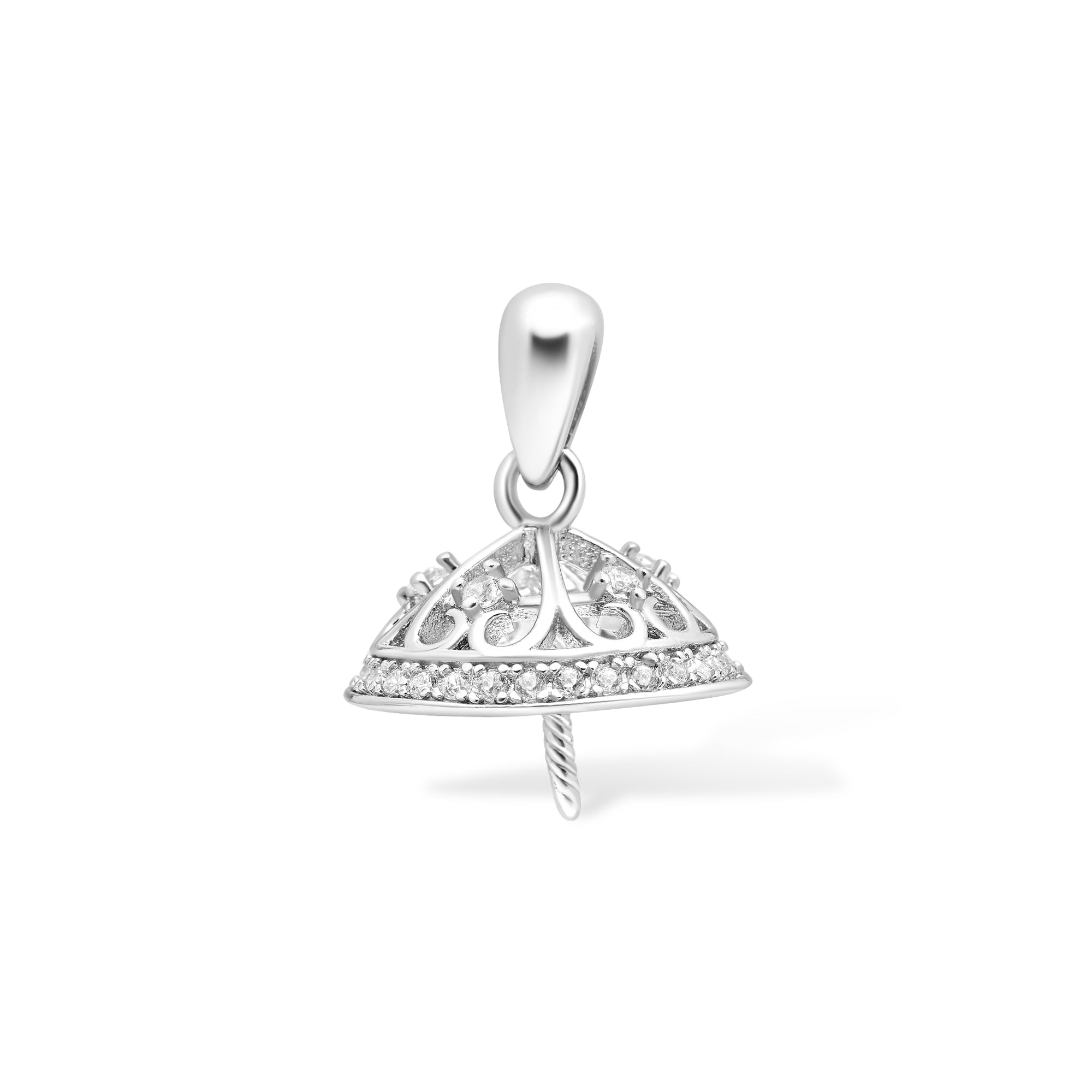 Pendant Clasps 925 Silver for pearl SC75/SC75G