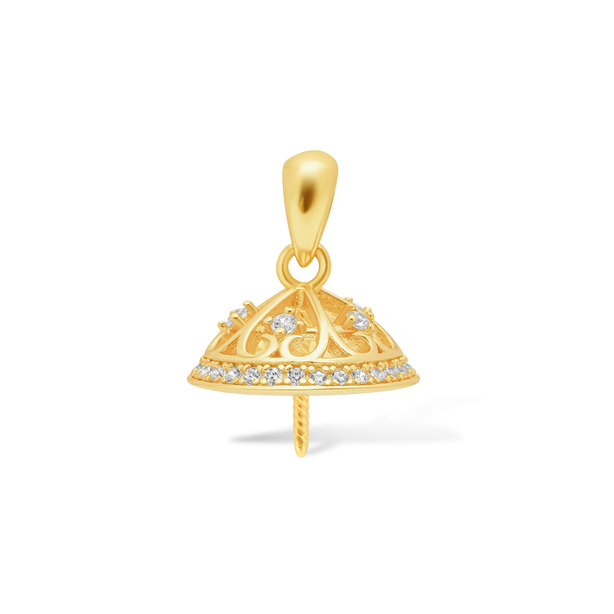 Pendant Clasps 925 Silver for pearl SC75/SC75G