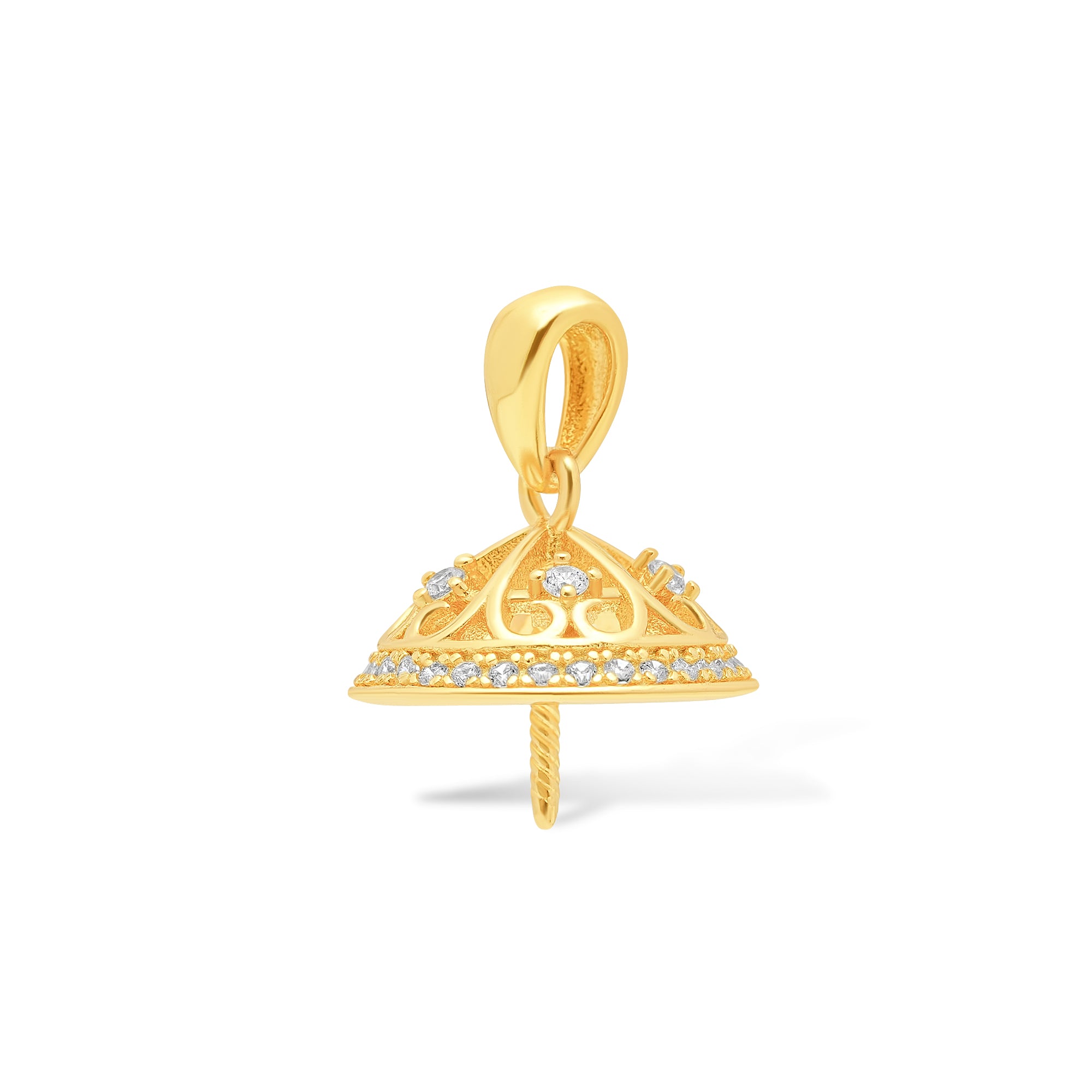 Pendant Clasps 925 Silver for pearl SC75/SC75G