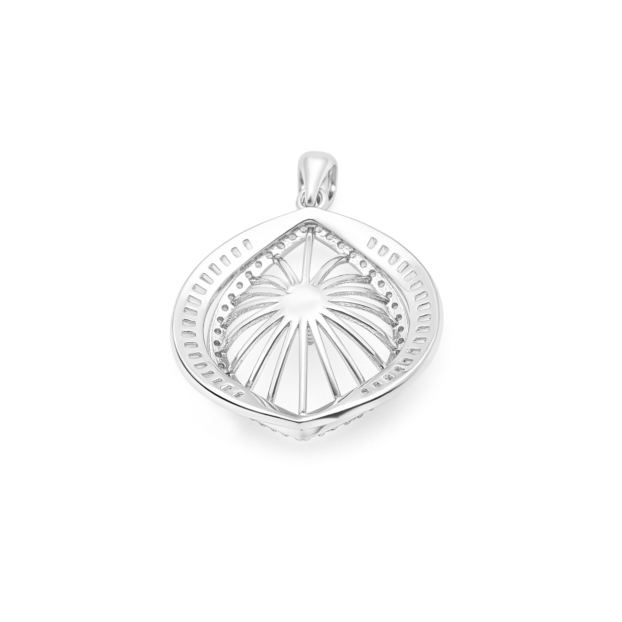 Pendant Clasps 925 Silver for pearl SC191