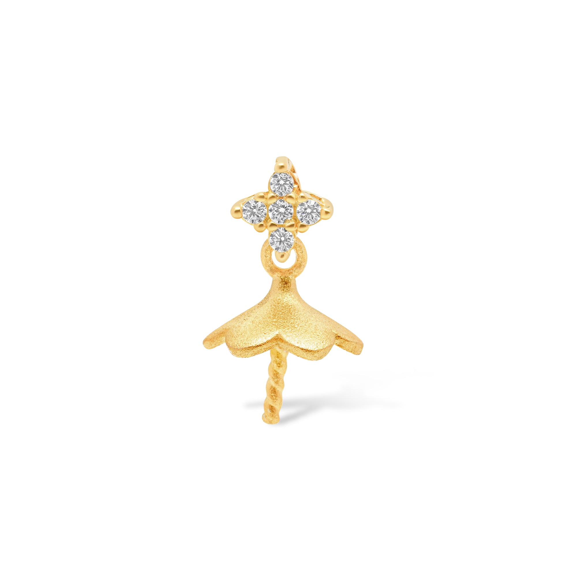 Pendant Clasps 925 Silver for pearl SC193