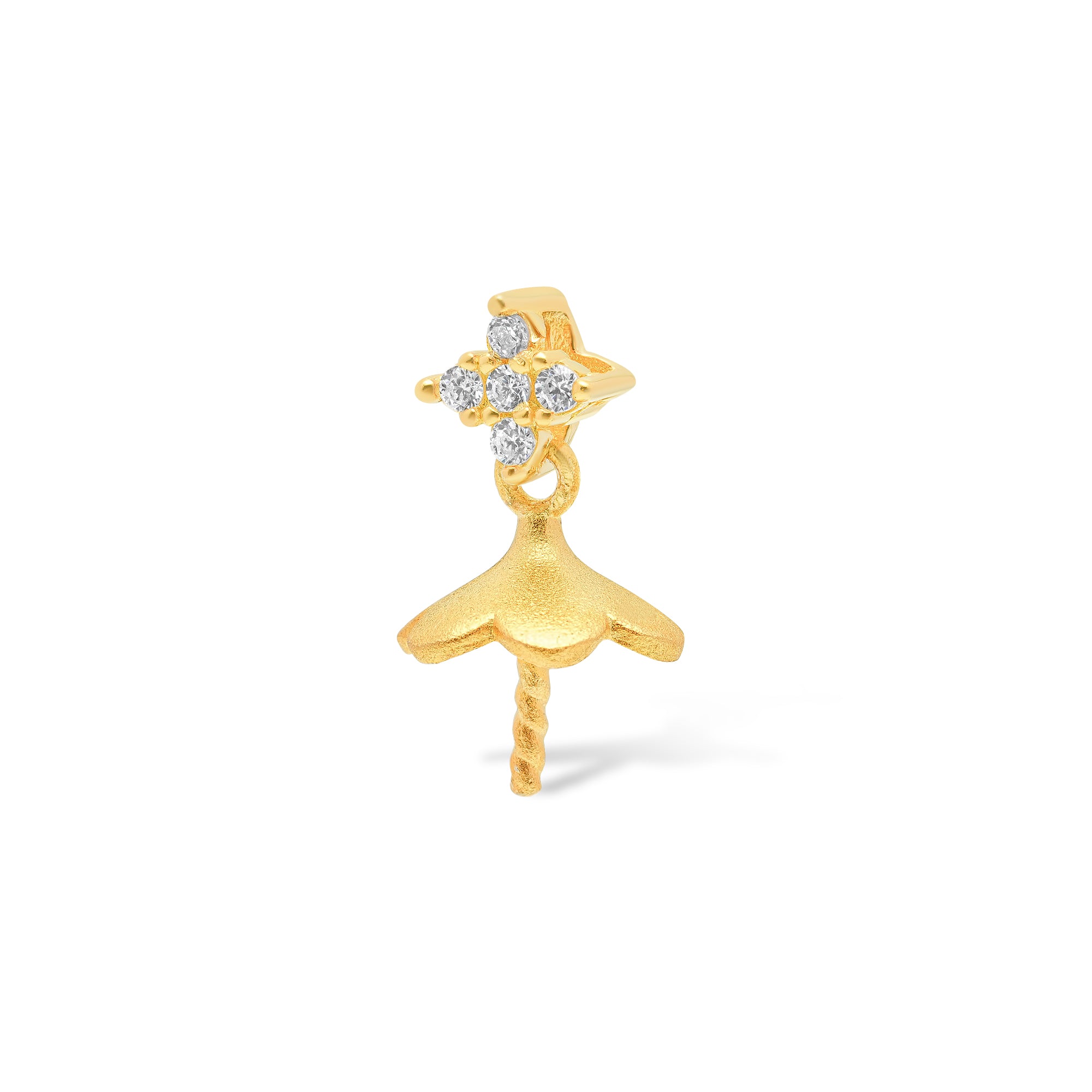 Pendant Clasps 925 Silver for pearl SC193