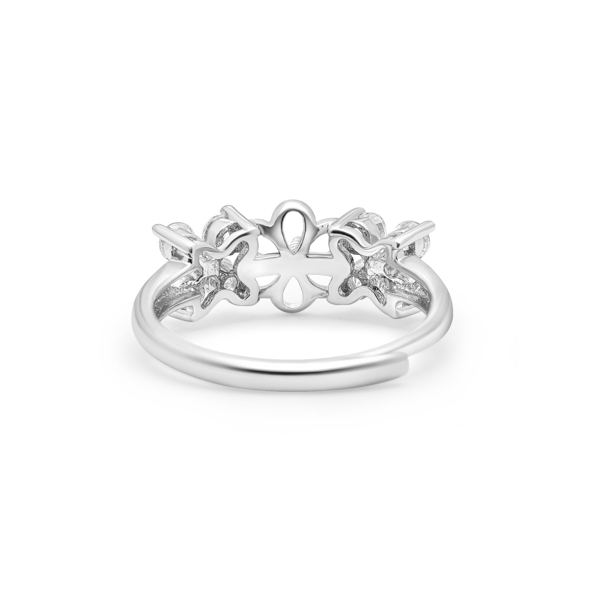 Adjustable Ring 925 Silver for pearl SC202