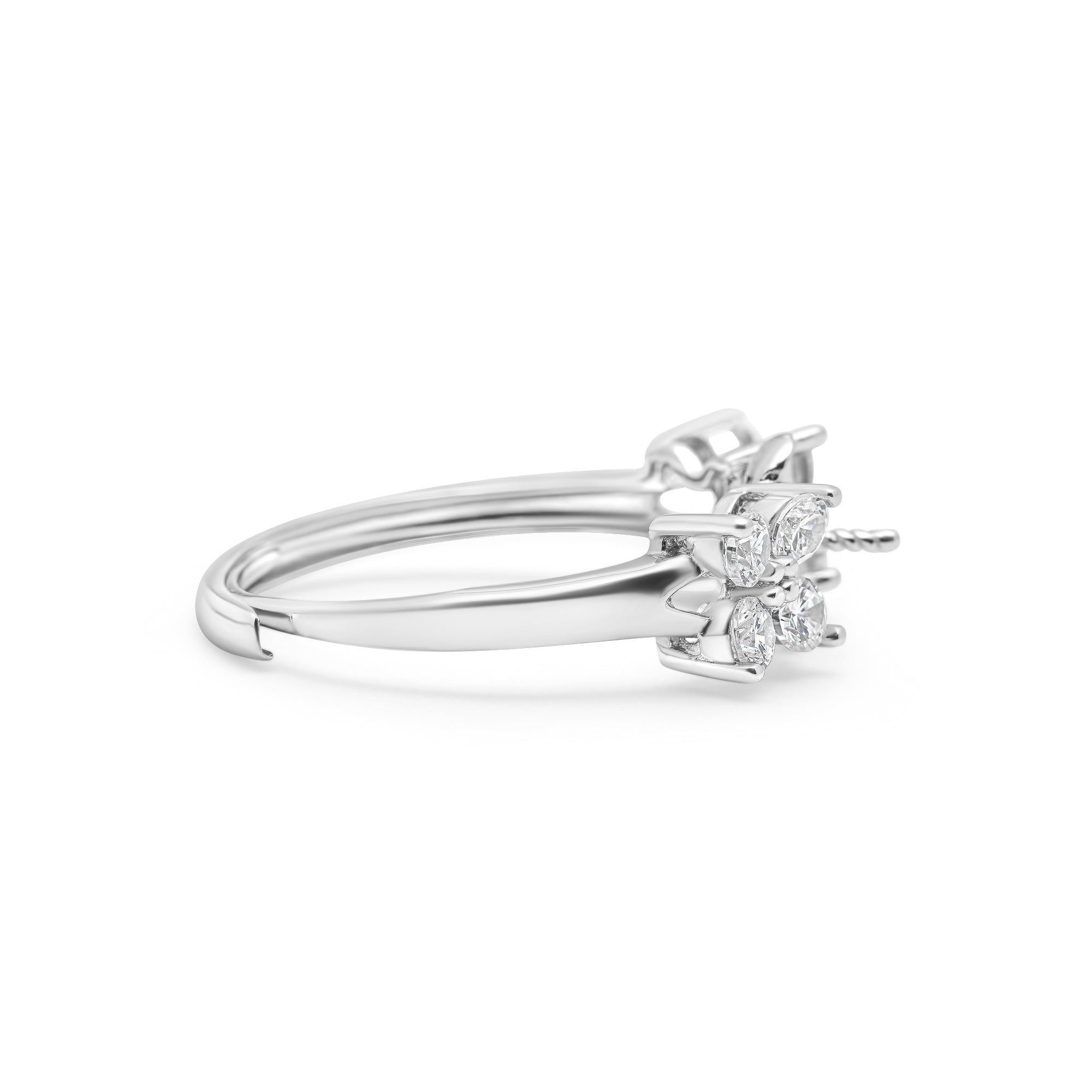 Adjustable Ring 925 Silver for pearl SC202