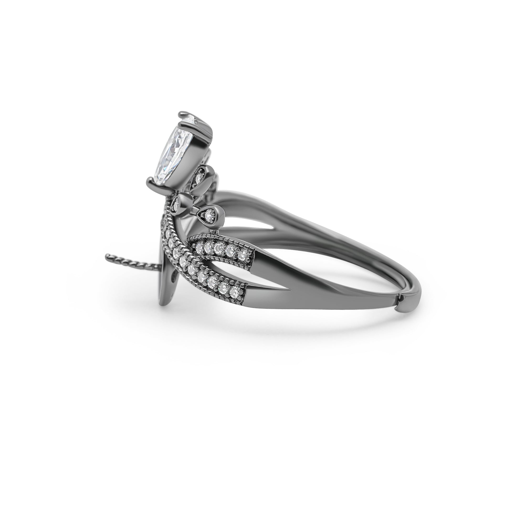 Adjustable Ring 925 Silver for pearl SC218